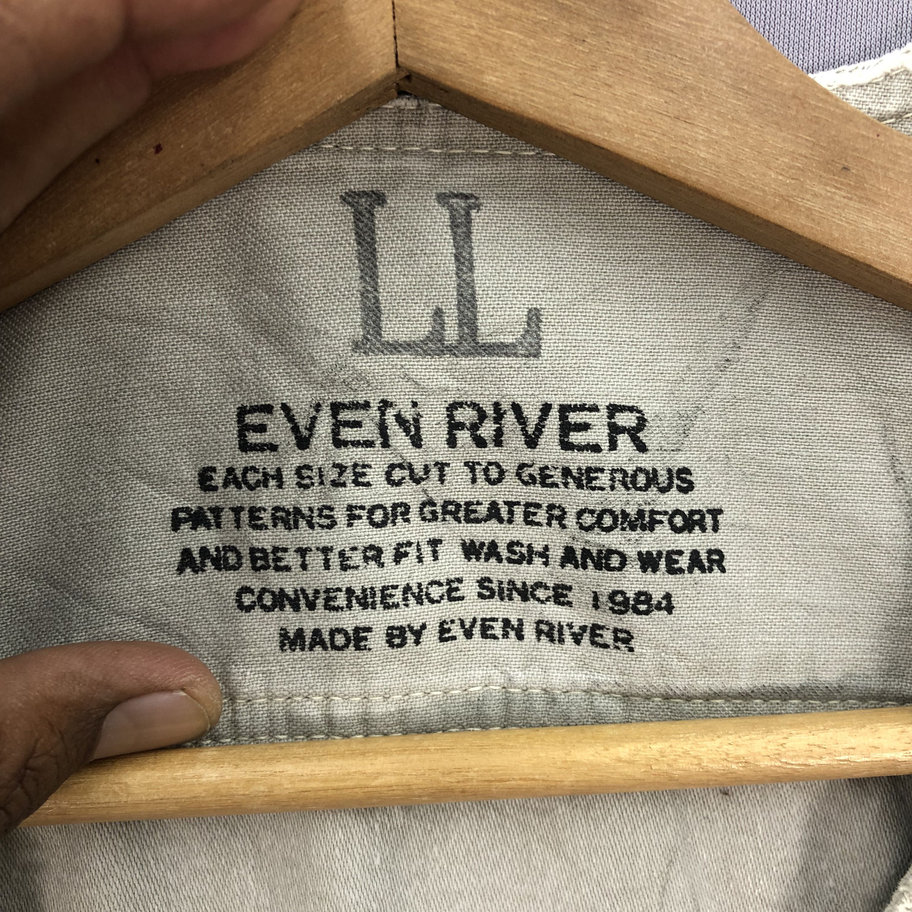 Japanese Brand × Vintage Vintage 90s Even River Japanese Vest Jackets Sleeveless Size US M / EU 48-50 / 2 - 9 Thumbnail