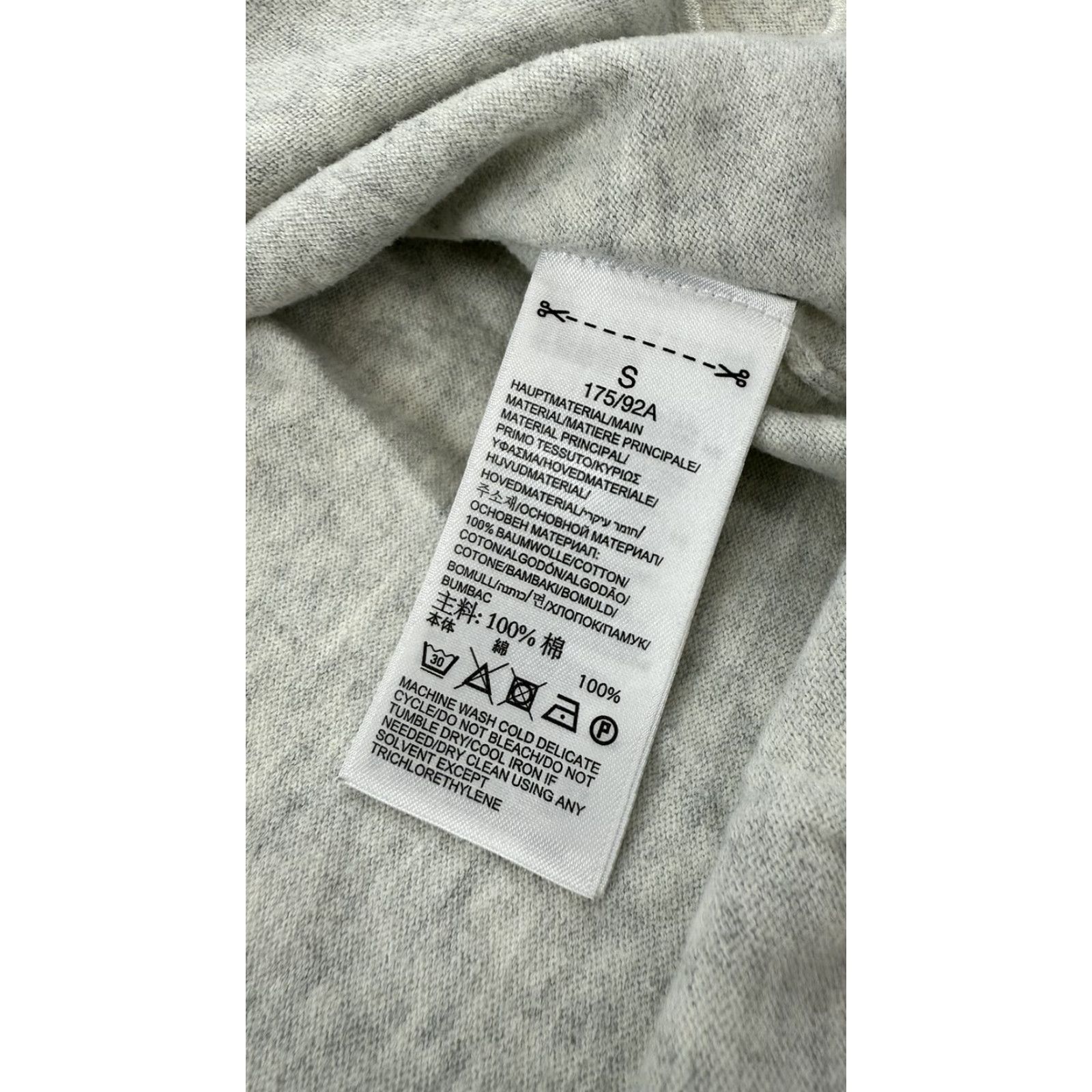 Adidas Adidas Wings + Horns Shirt Mens Small Gray Athletic Tee Crewneck Logo Patch Size US S / EU 44-46 / 1 - 6 Thumbnail
