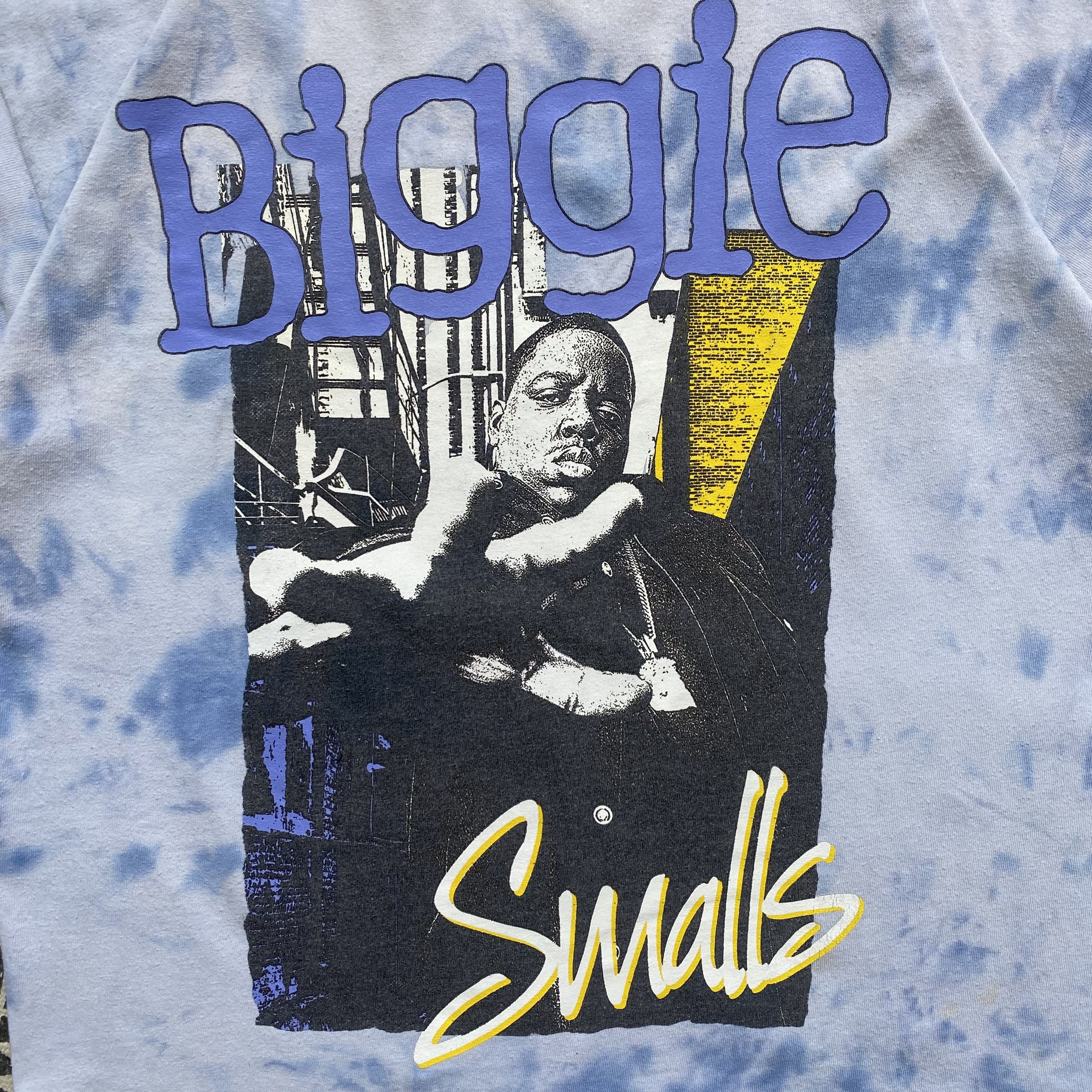 Rap Tees Vintage Notorious BIG T-shirt Rap tee Tie dye 50-cent 2 pac Size US L / EU 52-54 / 3 - 6 Thumbnail