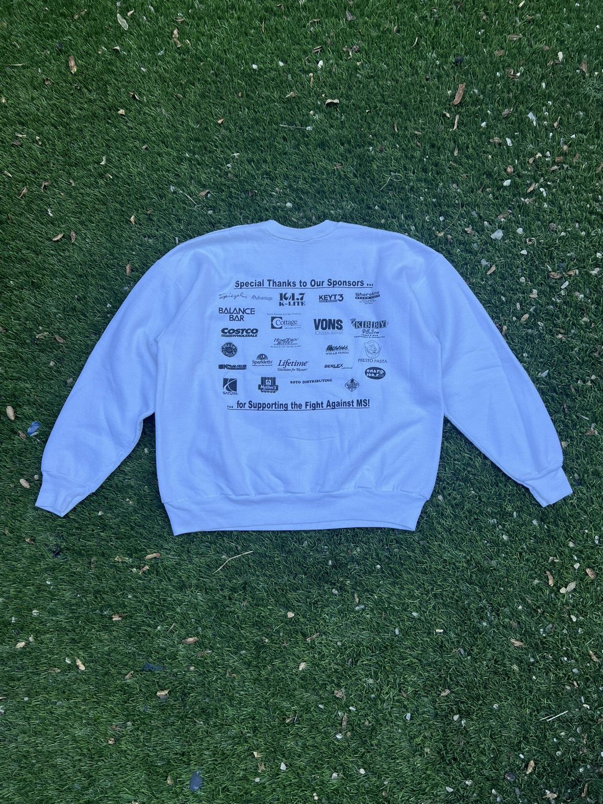 Vintage Vintage 90s MS Walk Sweatshirt Size US XL / EU 56 / 4 - 3 Thumbnail