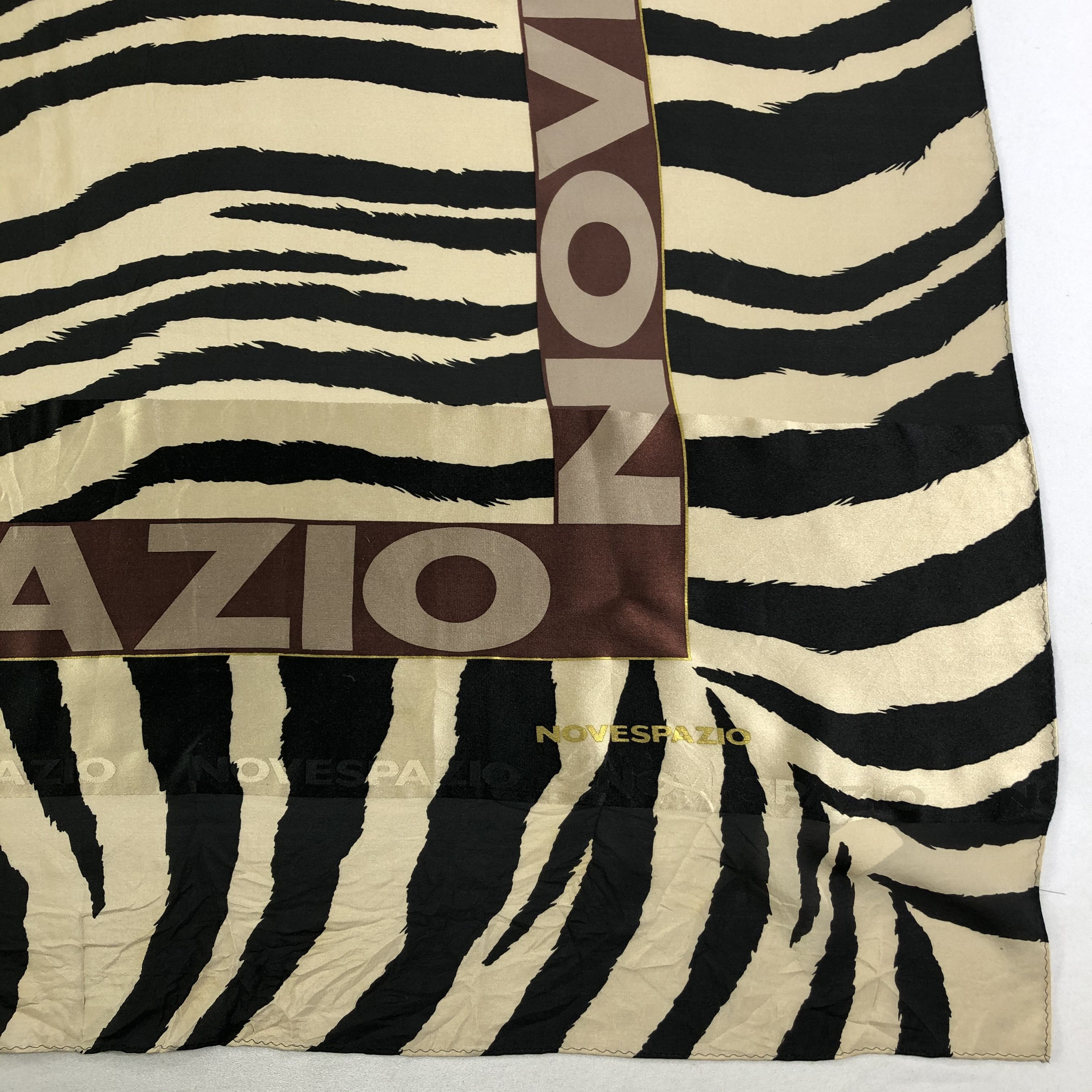 Vintage Vintage Novespazio Silk Scarf Size ONE SIZE - 4 Thumbnail