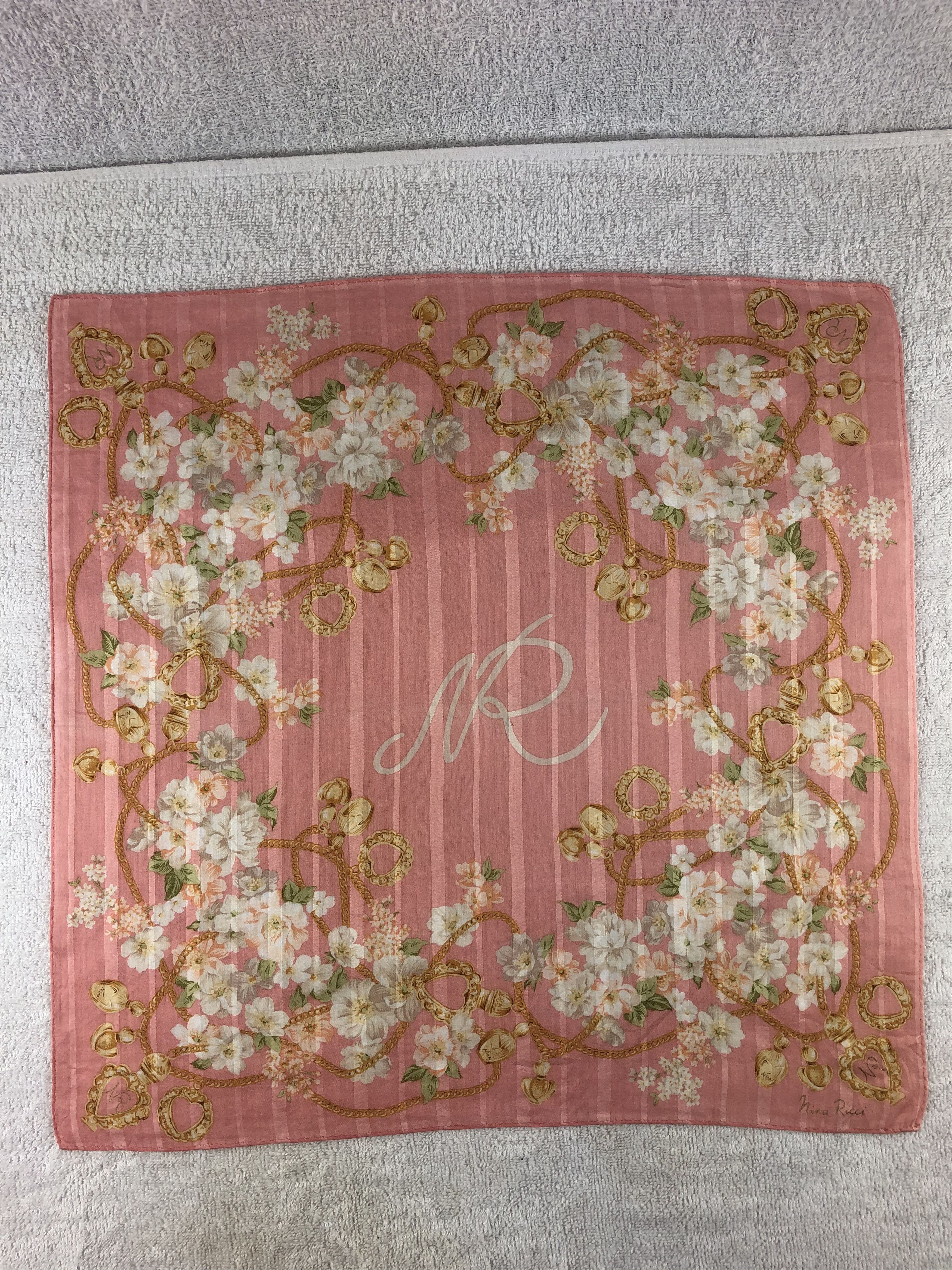Nina Ricci × Vintage Nina Ricci Handkerchief / Bandana / Neckerchief Size ONE SIZE - 3 Thumbnail