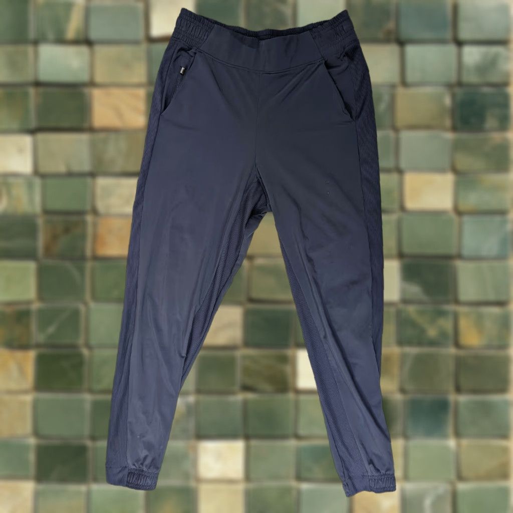 Athleta VINTAGE ATHLETA Brooklyn Jogger Pants Medieval Violet 2 #530631 Travel Commute A1W Size 26" / US 2 / IT 38 - 1 Thumbnail