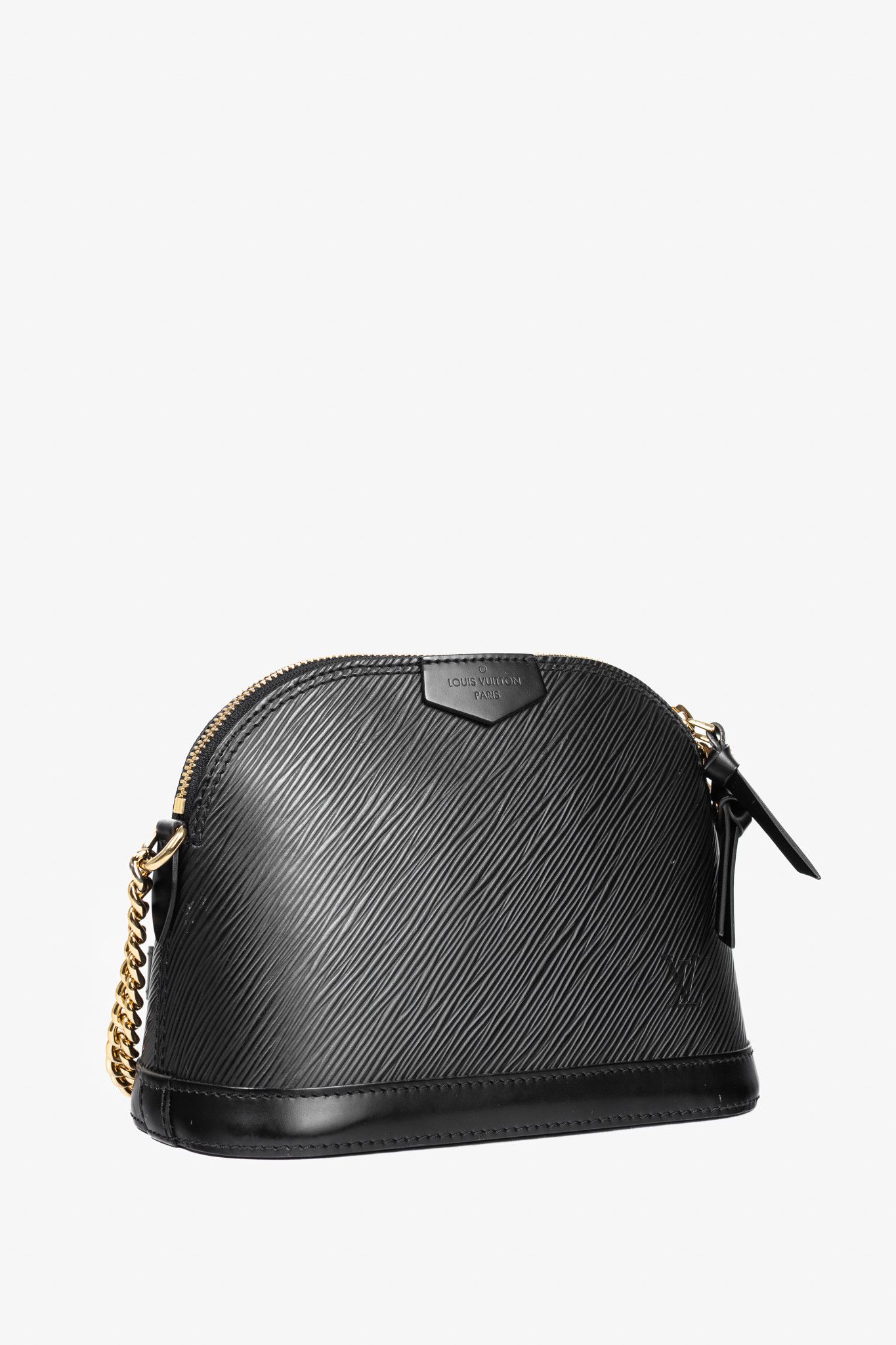 Louis Vuitton Louis Vuitton Alma Mini Noir Epi Chain-Strap Shoulder Bag Size ONE SIZE - 2 Thumbnail