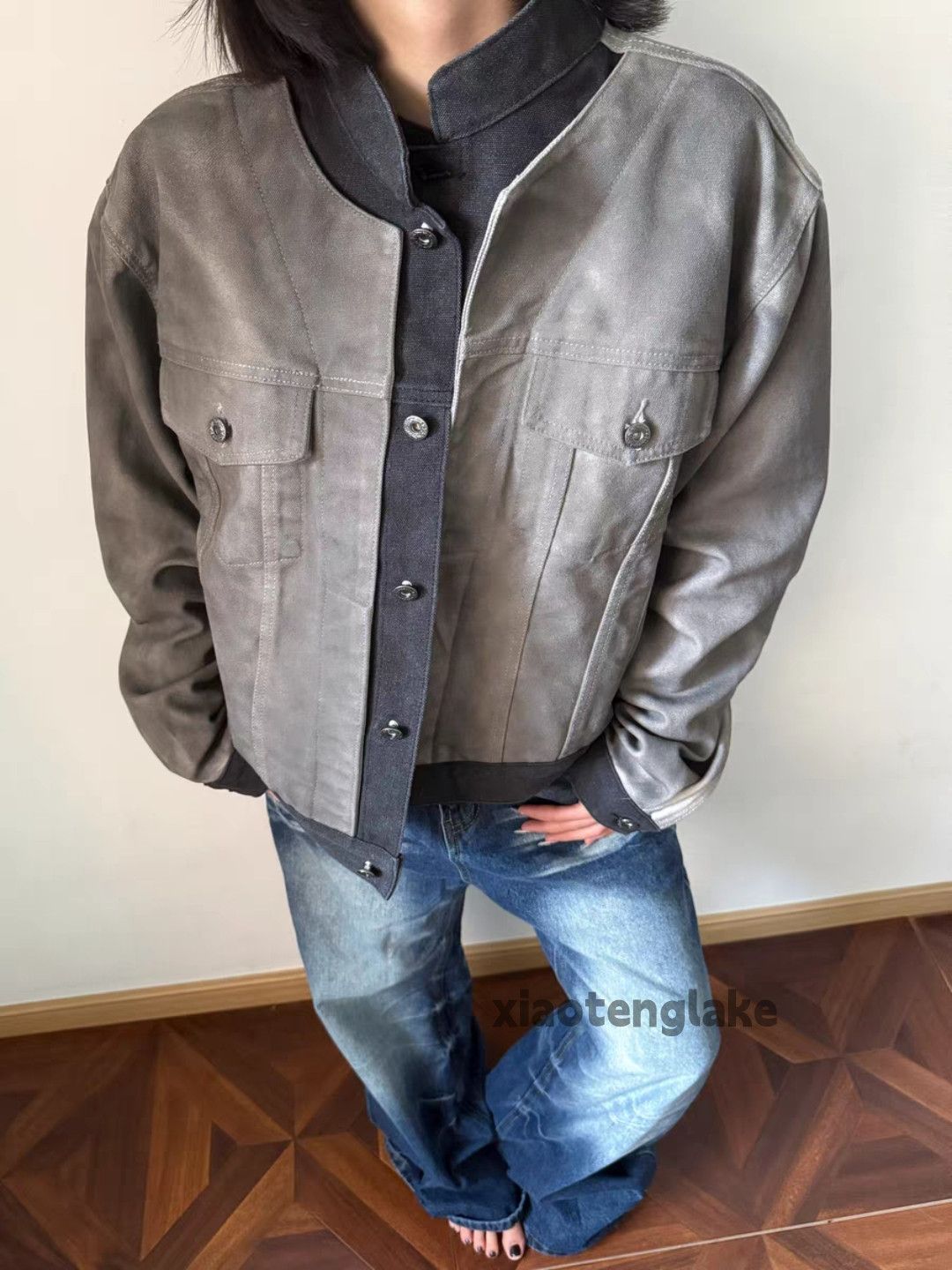 Vintage Utility faded loose punk grunge hiphop faded jacket Size US XXL / EU 58 / 5 - 5 Thumbnail