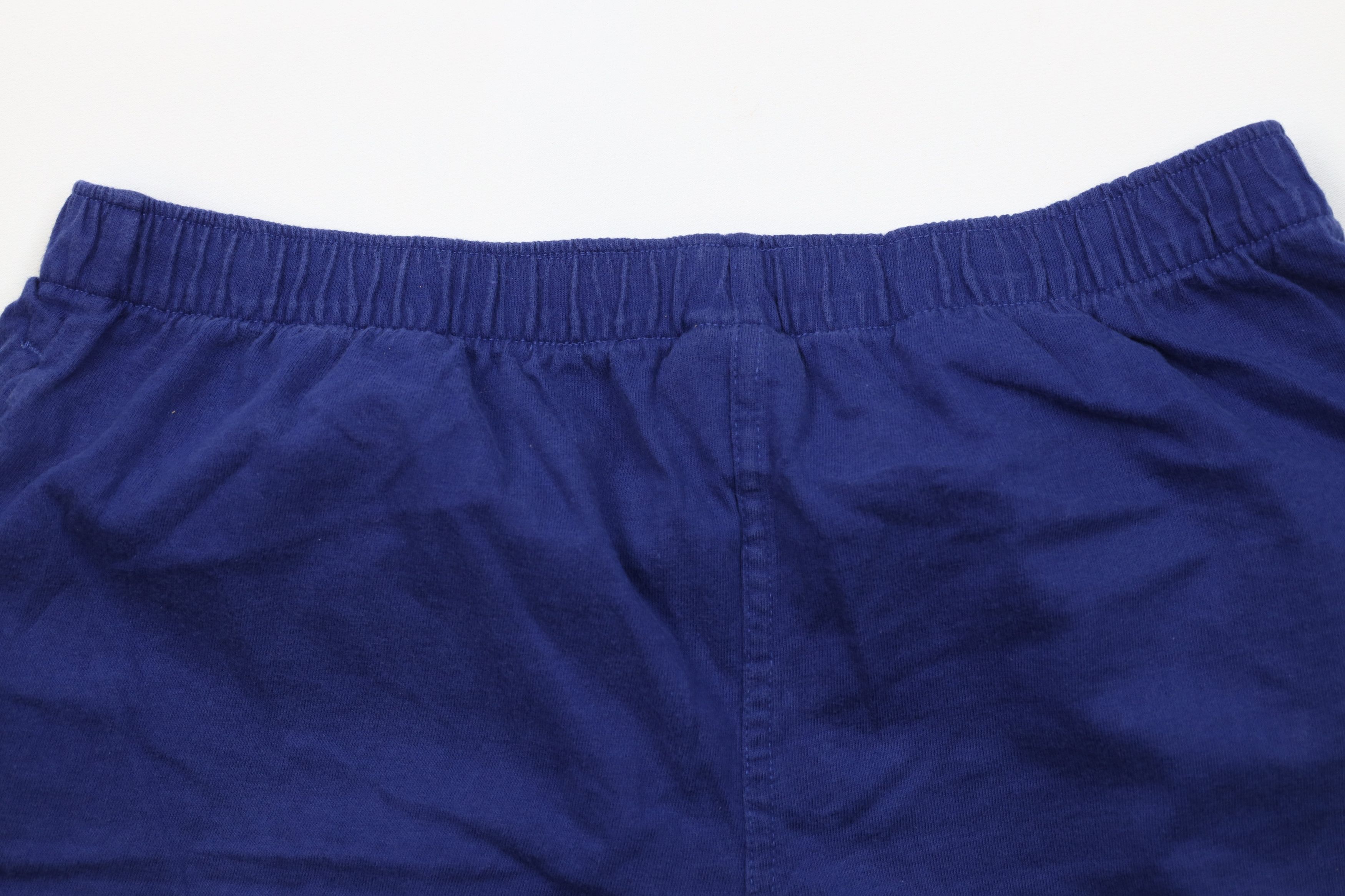 Vintage Vintage 90s Streetwear Blank Cotton Above Knee Shorts Blue Size US 34 / EU 50 - 10 Thumbnail