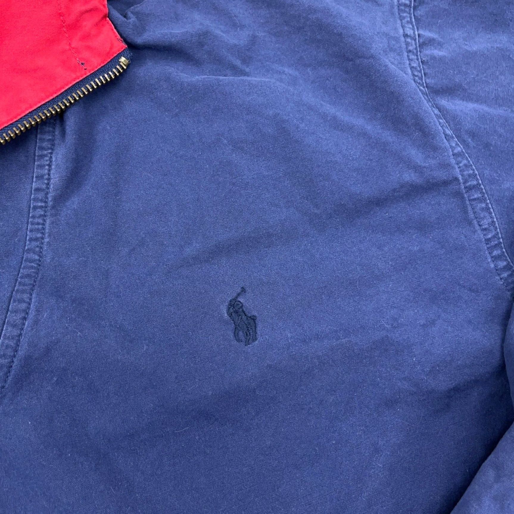 Polo Ralph Lauren Vintage Polo Ralph Lauren Jacket Men XL Blue Red Pullover Anorak Windbreaker 90s Size US XL / EU 56 / 4 - 5 Thumbnail