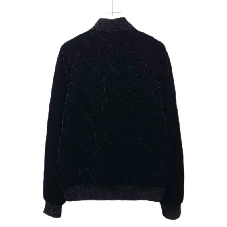 Saint Laurent Paris Saint Laurent Black diamond collar, single-breasted, long-s Size US M / EU 48-50 / 2 - 2 Thumbnail