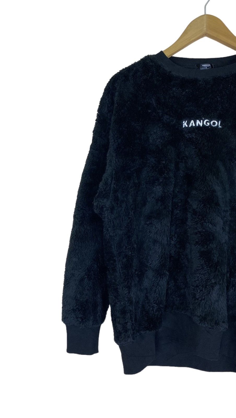 Kangol Kangol Big Spellout Sherpa Sweater Size US M / EU 48-50 / 2 - 3 Thumbnail