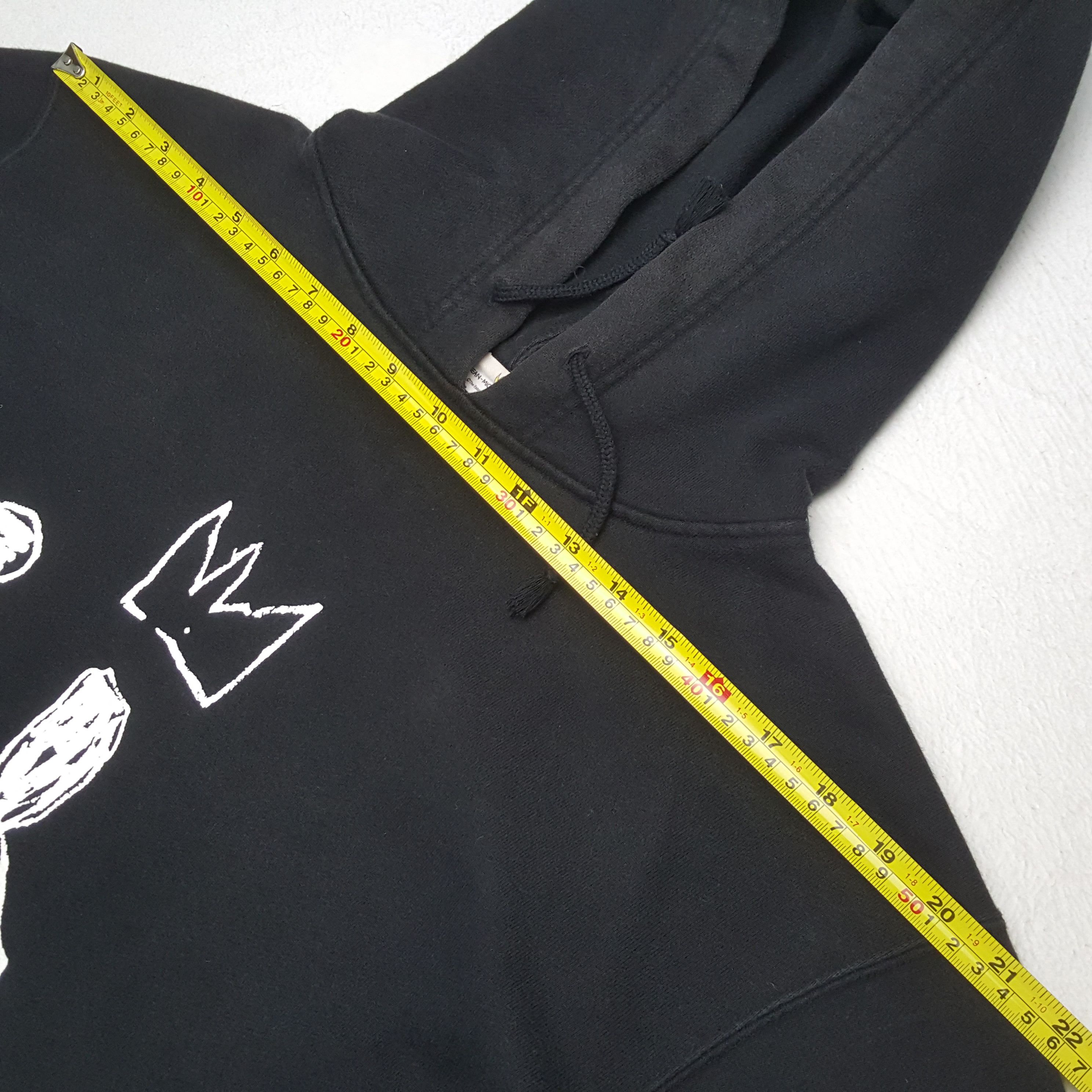 Jean-Michel Basquiat Vintage Jean-Michel Basquiat x Jack Johnson Hoodie RR18 Size US XL / EU 56 / 4 - 4 Thumbnail