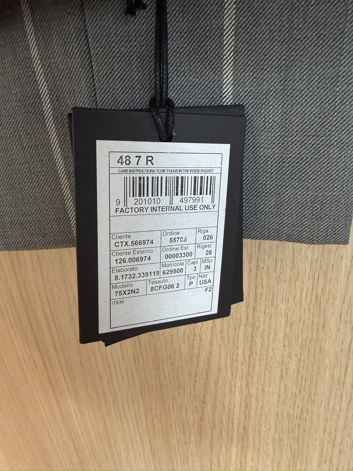 Ermenegildo Zegna × Fear of God Fear of God x Ermenegildo Zegna Wool Double Pleat Pants Size 48R - 4 Thumbnail