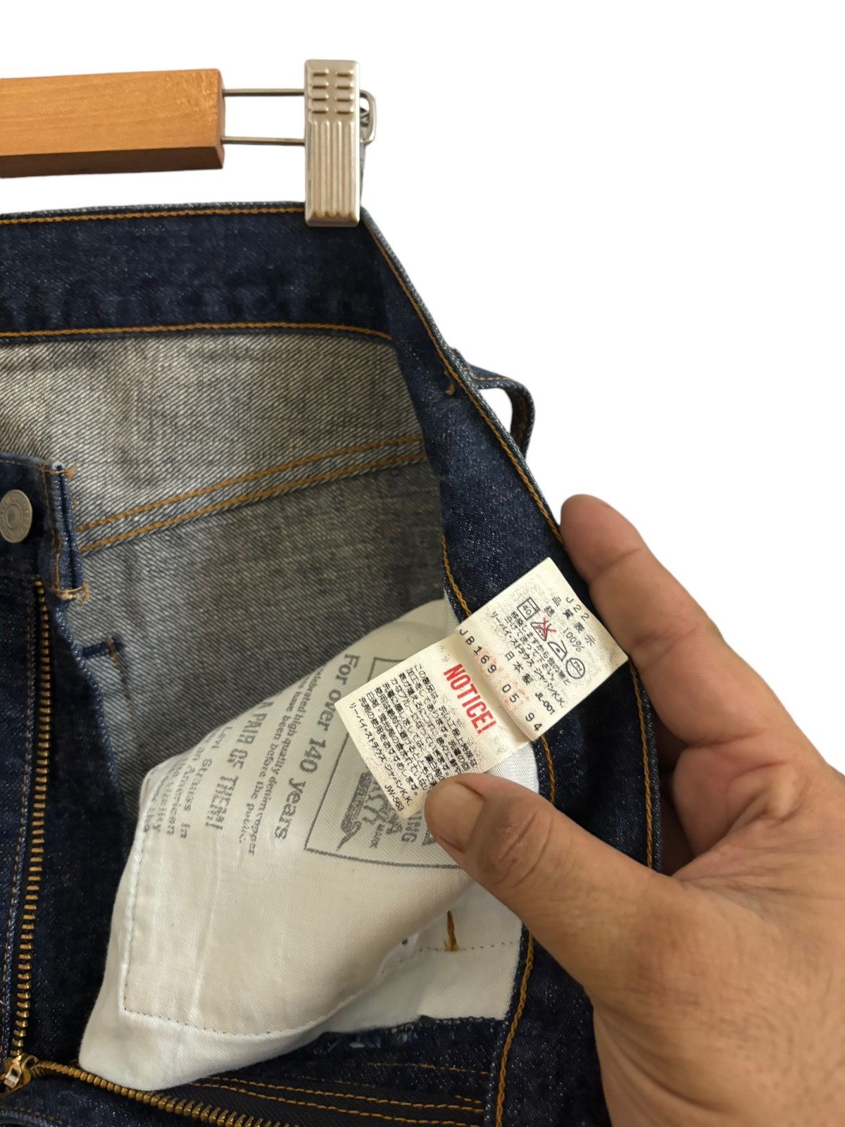 Levi's × Levi's Vintage Clothing LEVI’S BIG E 502 XX SHORT DENIM Size US 32 / EU 48 - 8 Thumbnail