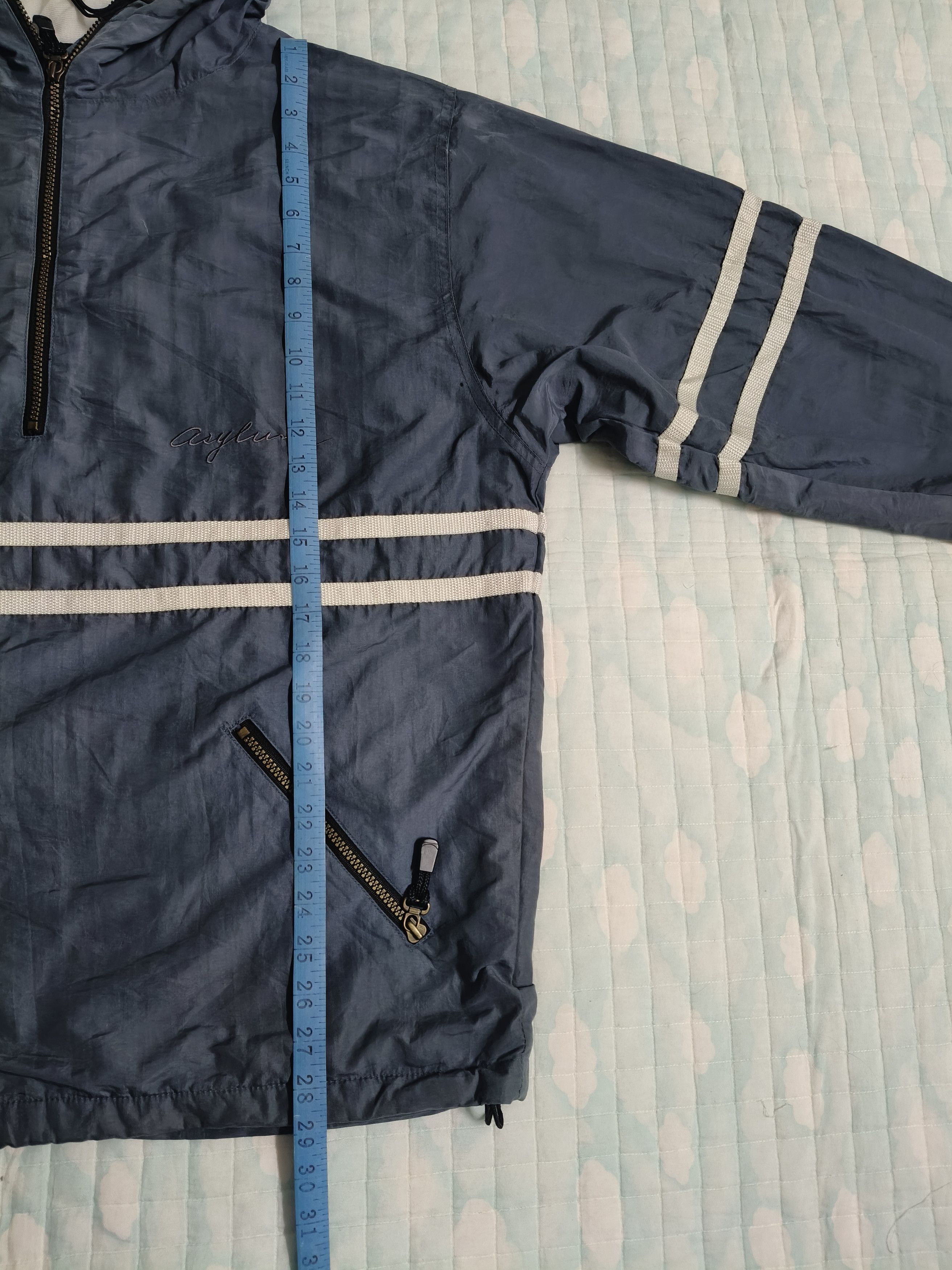 Japanese Brand ASYLUM Snowboard Half zip Jacket Size US M / EU 48-50 / 2 - 14 Thumbnail