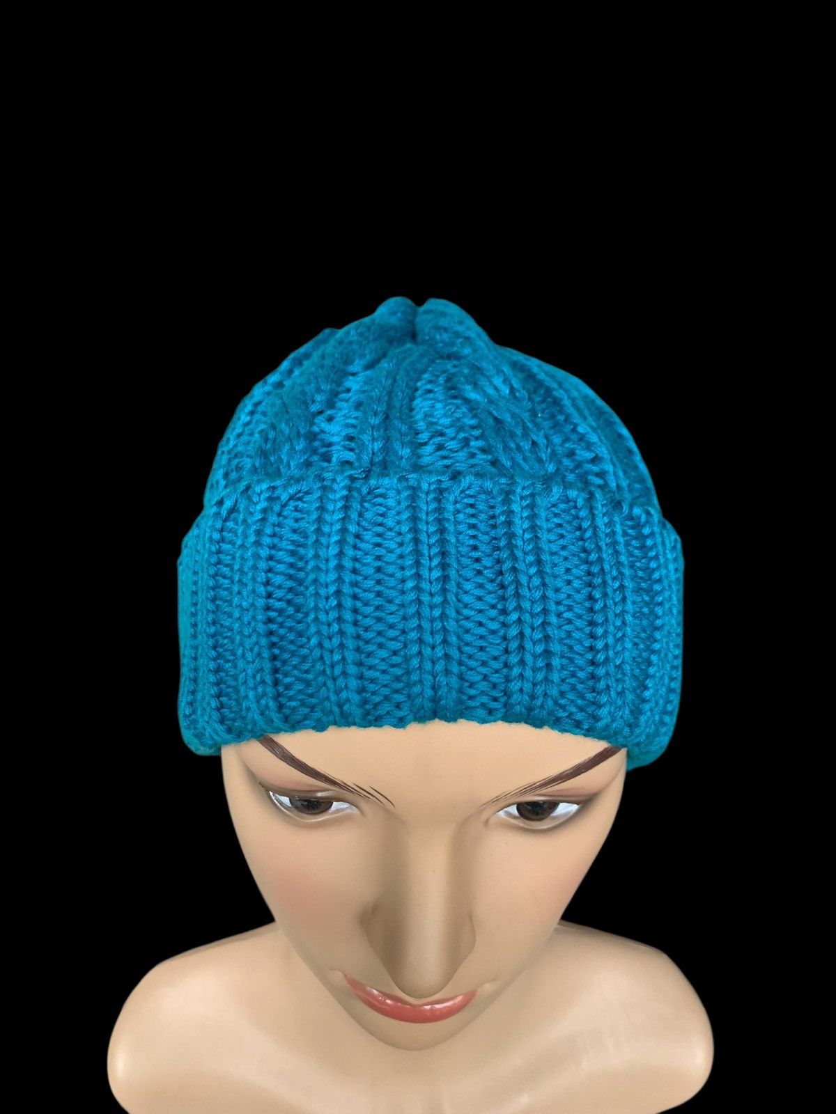 Japanese Brand × Kapital × Vintage Crochet Cable Knit Beanie Hat Japanese Style Size ONE SIZE - 6 Thumbnail