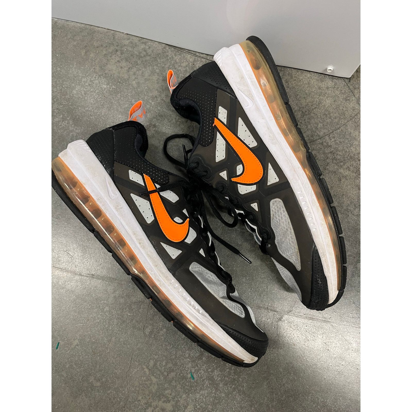 Nike Size 12 - Nike Air Max Genome Grey/Orange men’s Size US 12 / EU 45 - 5 Thumbnail