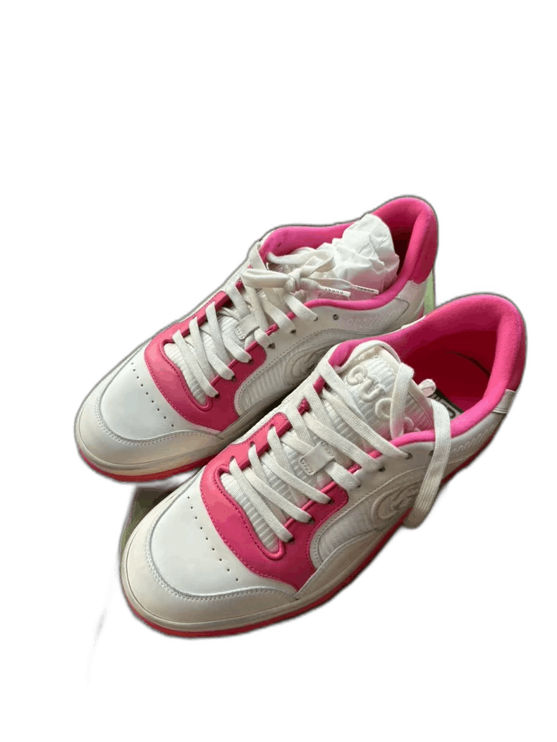 Gucci GUCCI MAC80 Pink Sneakers Size 39 Size US 8 / IT 38 - 1 Thumbnail