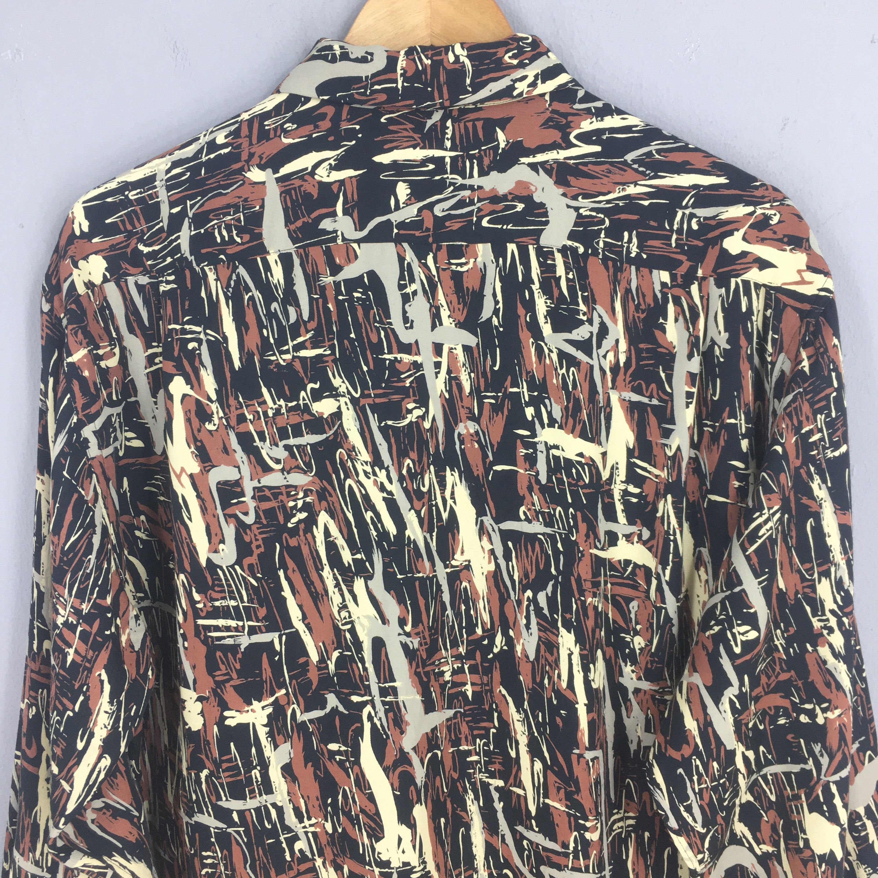 Nicole Club Vintage 90s Nicole Club Abstract Pattern Shirt Large Size US L / EU 52-54 / 3 - 8 Thumbnail
