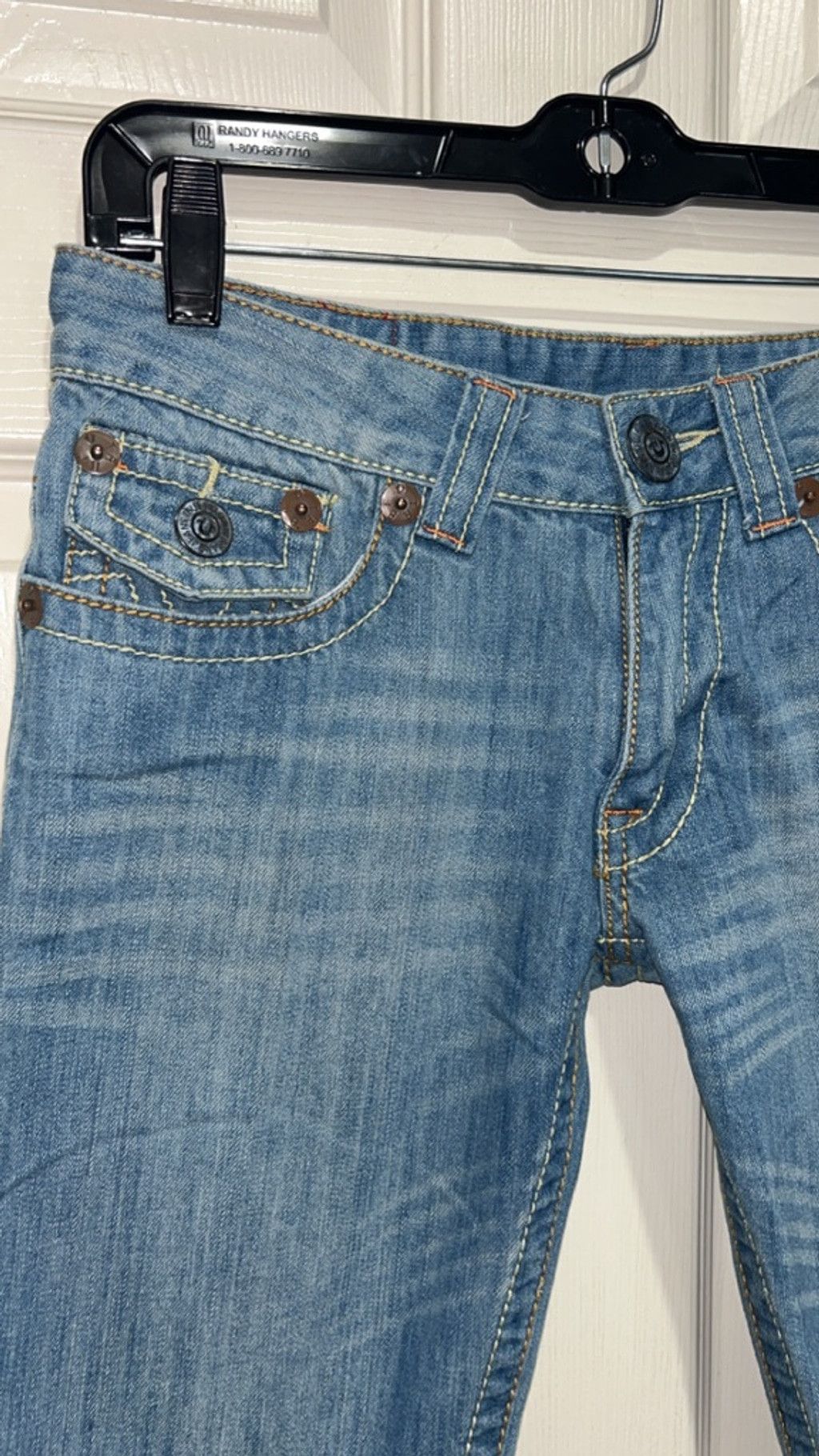 True Religion Women's True Religion Blue Jean Shorts Size 28 Size 28" / US 6 / IT 42 - 2 Thumbnail
