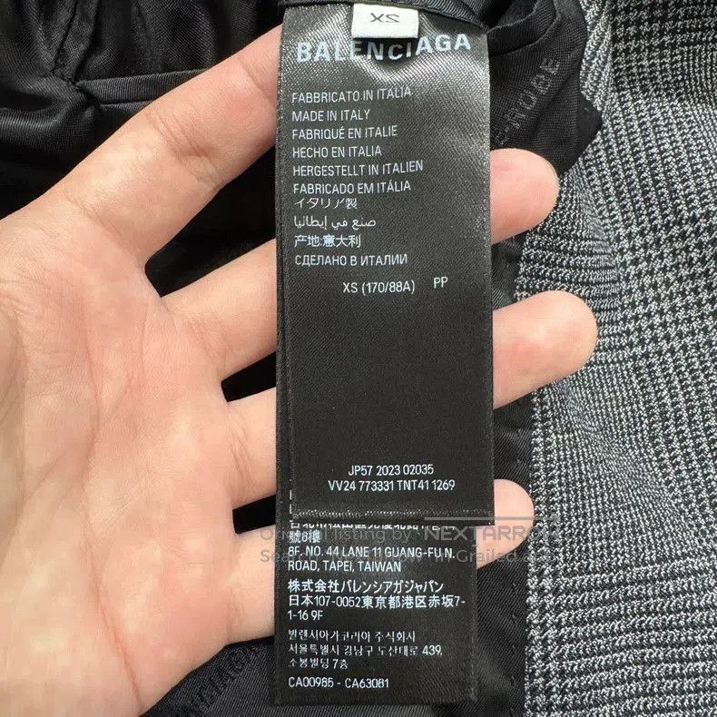 Balenciaga Balenciaga Plaid Blazer XS. Size US XS / EU 42 / 0 - 3 Thumbnail