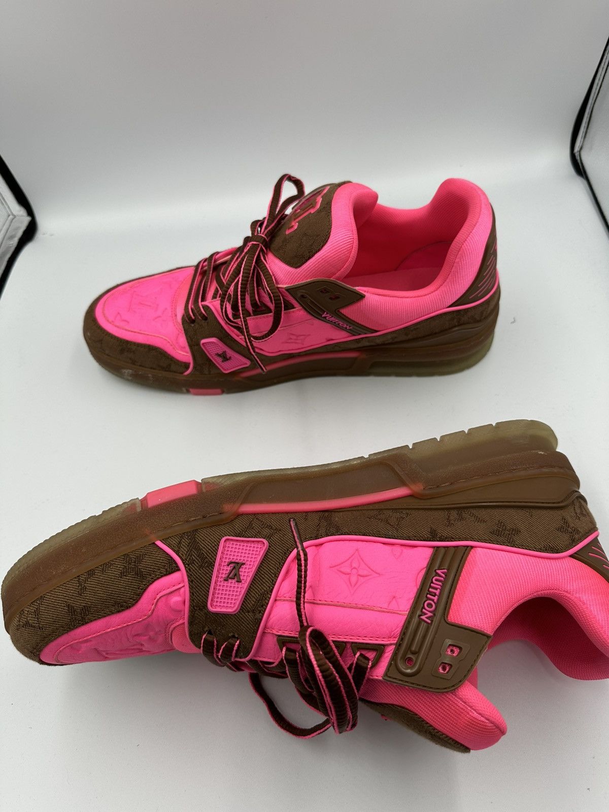 Louis Vuitton Louis Vuitton Low top Sneakers Size US 13 / EU 46 - 15 Thumbnail