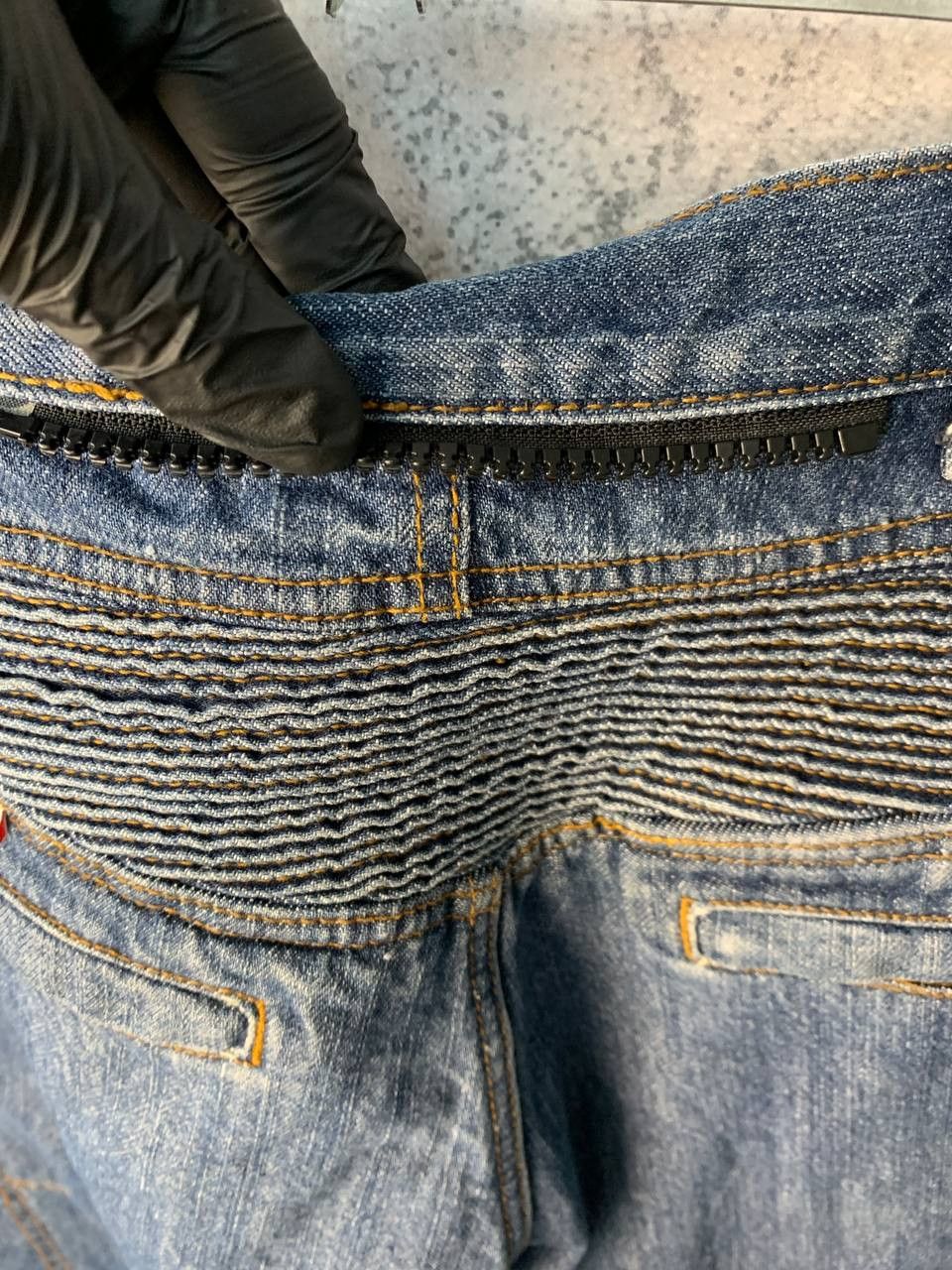 Japanese Brand Red Route London Made with Kevlar Denim Jeans Pants Size US 34 / EU 50 - 7 Thumbnail