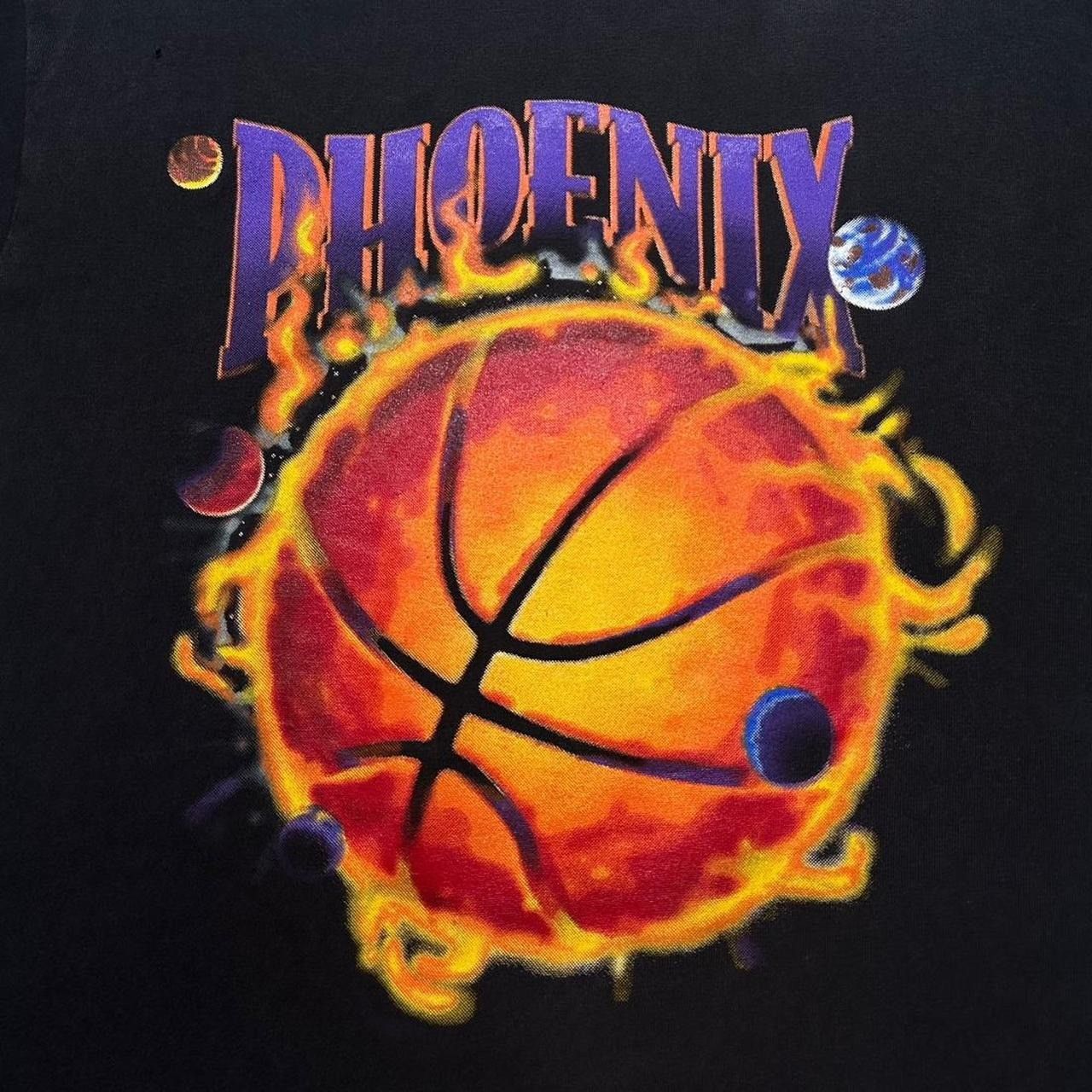 NBA × Nutmeg × Vintage Vintage Phoenix Suns Sun & Planets T-Shirt Size L / US 10 / IT 46 - 3 Thumbnail