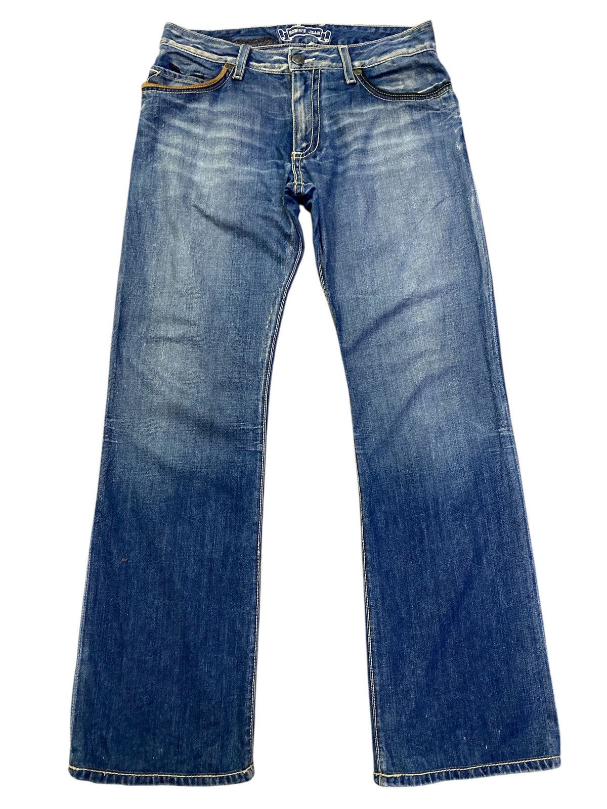 Robins Jeans Rare Vintage Robin’s Jean Made in USA Denim Size US 32 / EU 48 - 9 Thumbnail