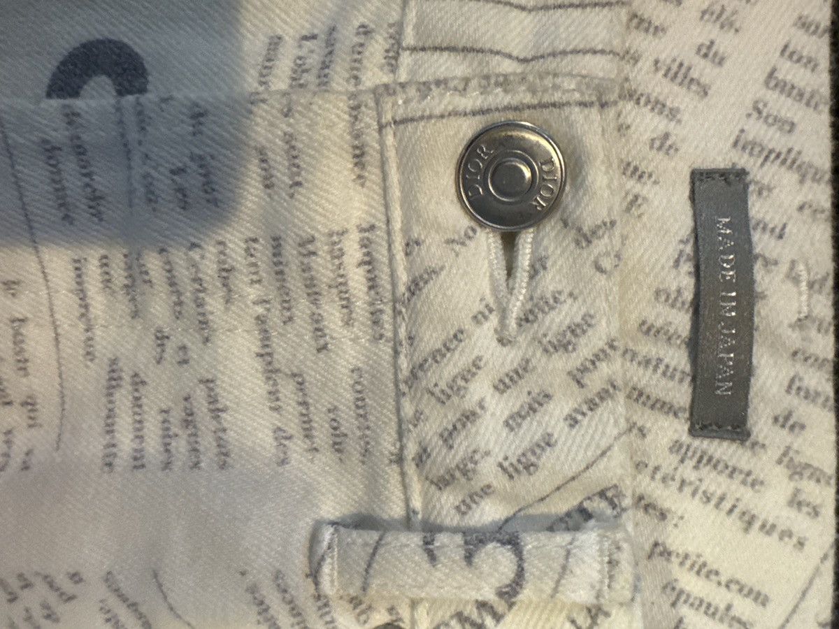 Dior Dior newspaper jeans Size US 30 / EU 46 - 8 Thumbnail