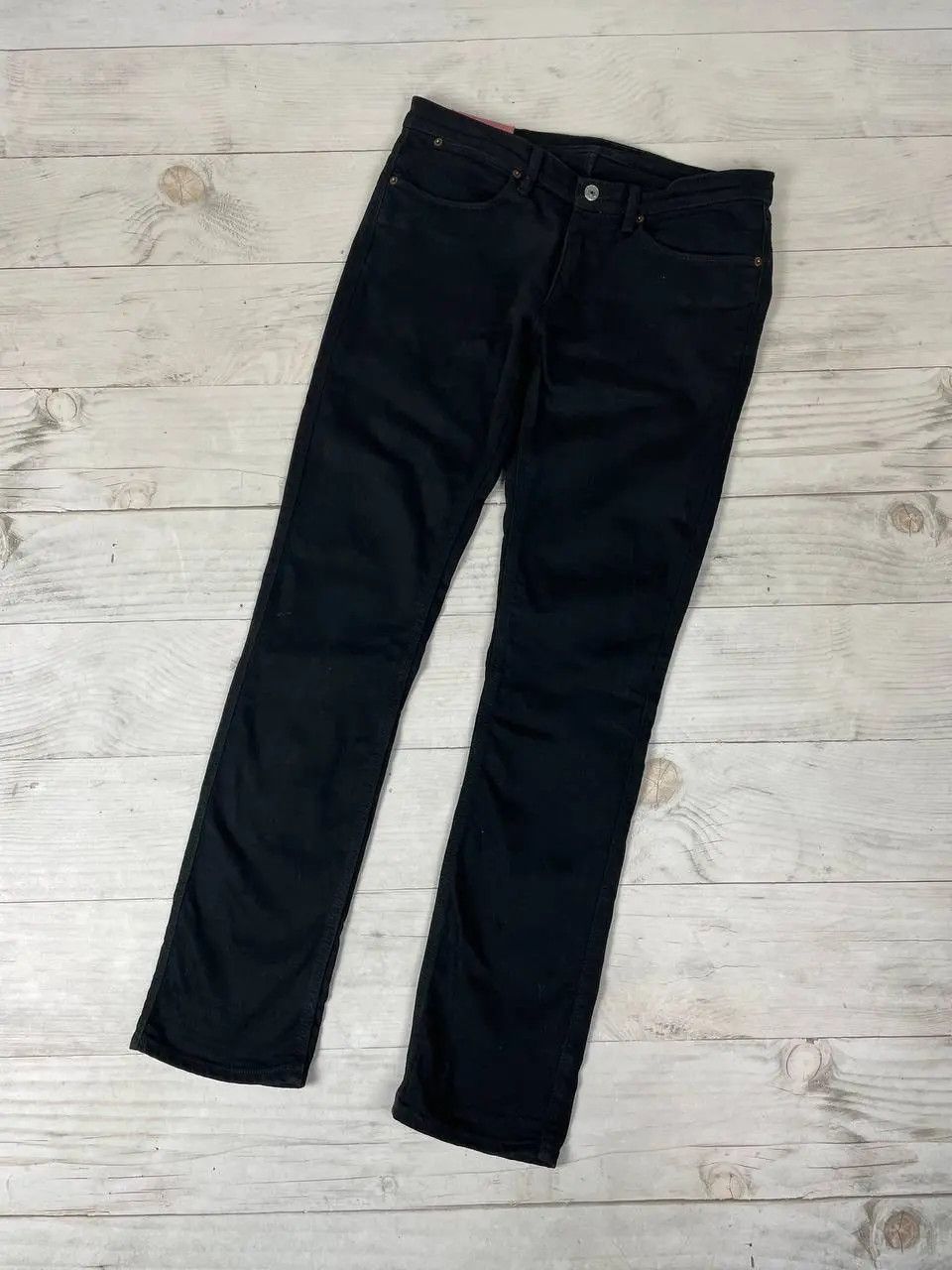 Acne Studios Acne Studios Max Stay Black Denim Jeans Size US 33 - 1 Thumbnail