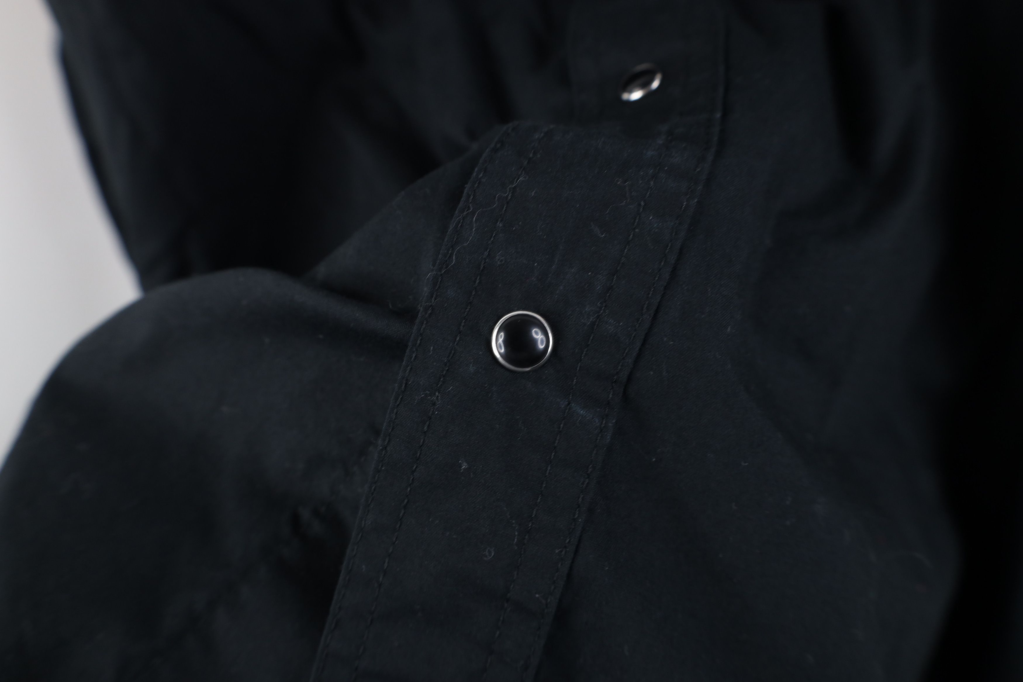 Wrangler Vintage 90s Wrangler Western Cowboy Snap Button Shirt Black Size US XXL / EU 58 / 5 - 6 Thumbnail