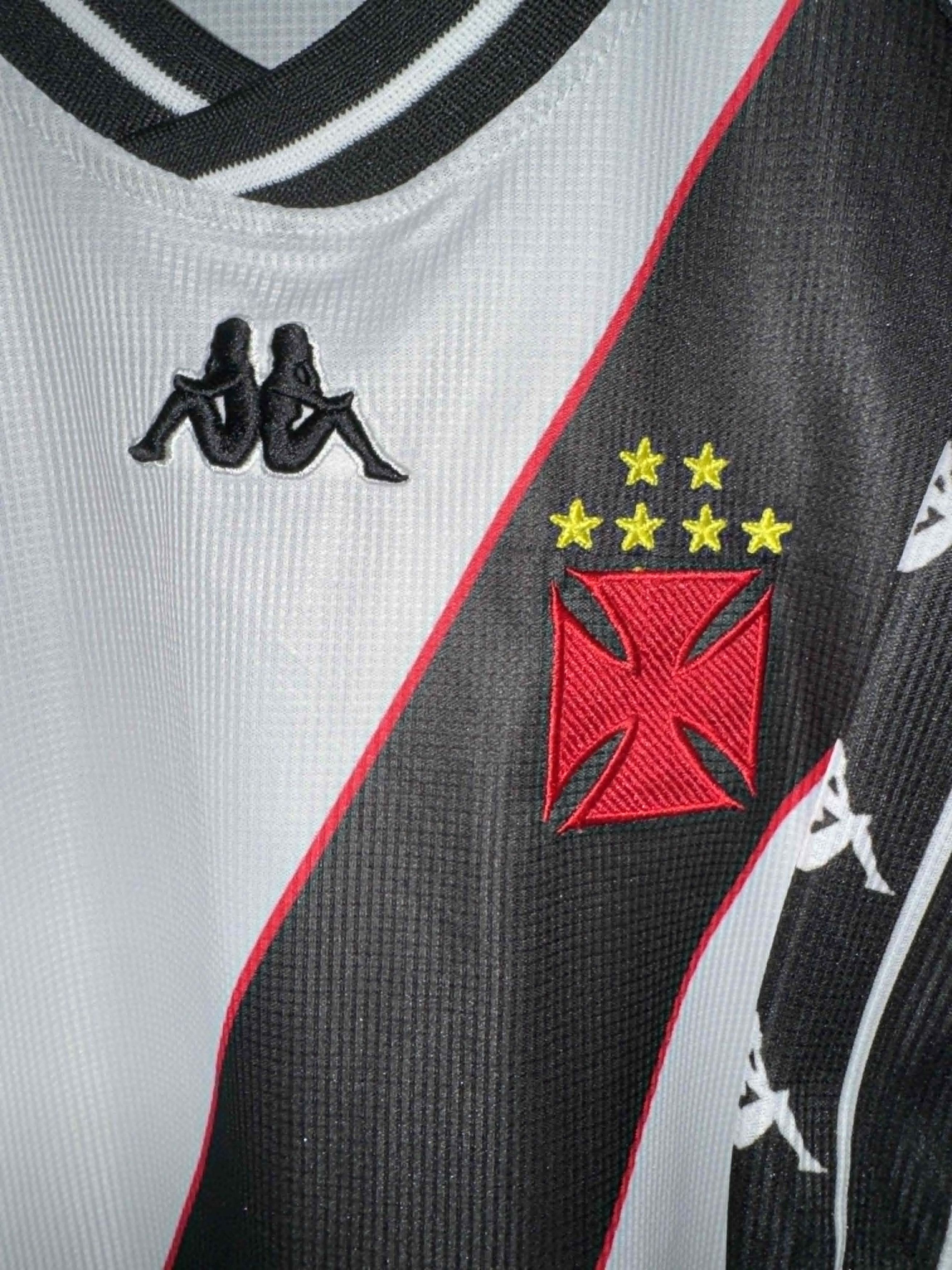 Vintage Vasco De Gama 1999/00 Away Shirt Kappa Size US XL / EU 56 / 4 - 4 Thumbnail