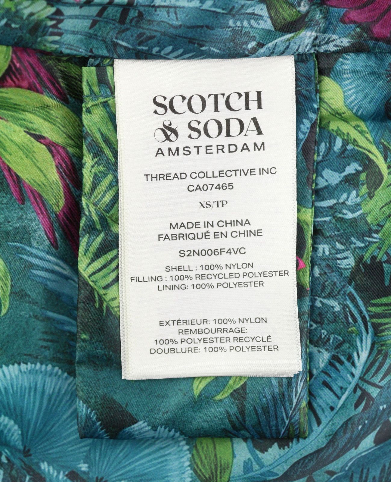 Scotch & Soda SCHYLER XS Water Repellent 2in1 Puffer Vest RRP199 88610 Size XS / US 0-2 / IT 36-38 - 13 Thumbnail