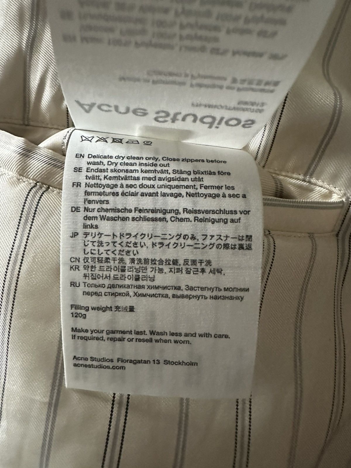 Acne Studios Acne Studios Satin bomber jacket Size US M / EU 48-50 / 2 - 10 Thumbnail