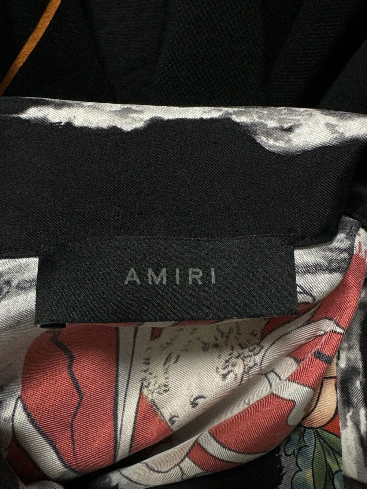 Amiri Amiri Silk Cherub bowling button up shirt Size US L / EU 52-54 / 3 - 6 Thumbnail