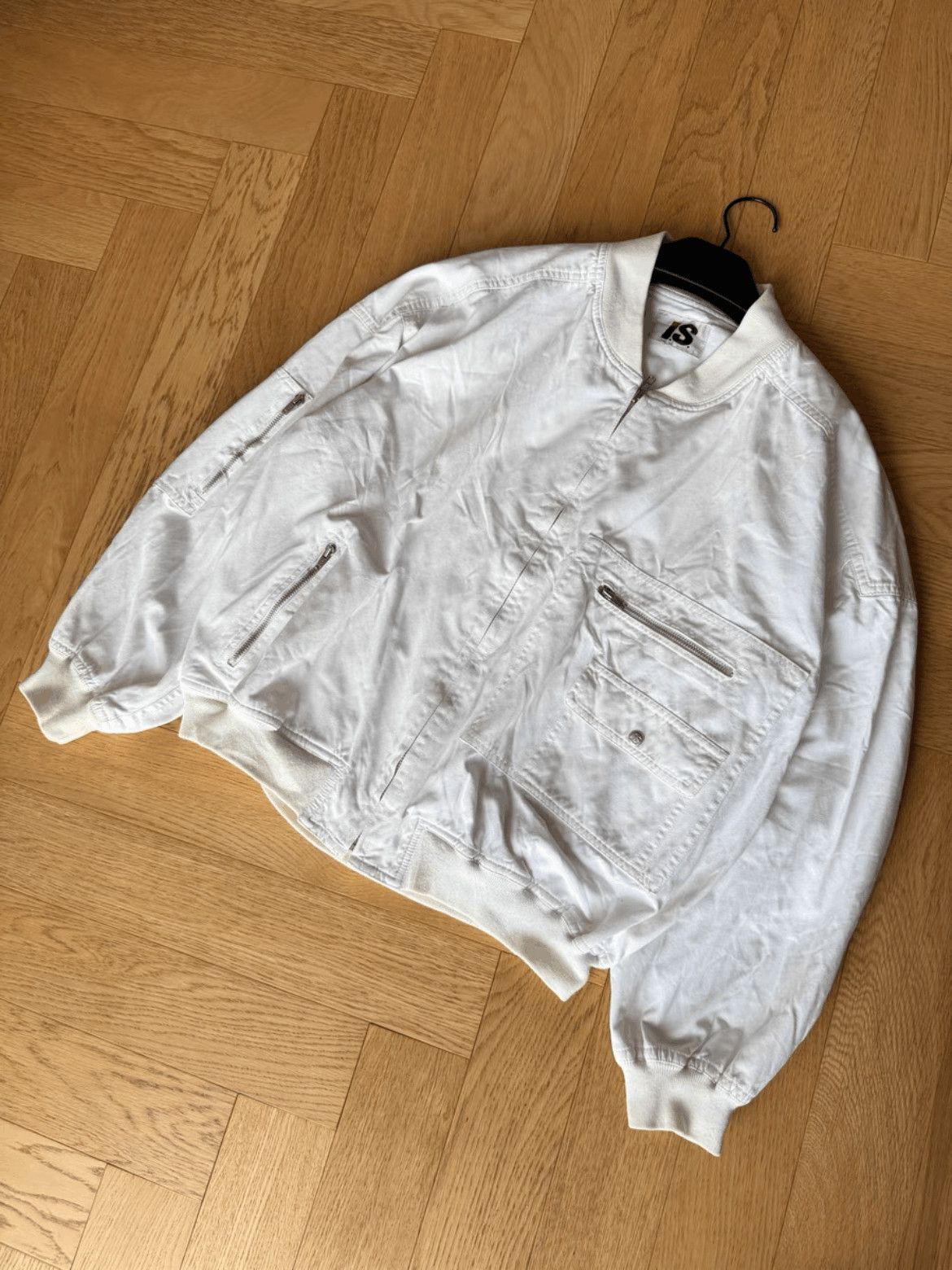 Issey Miyake Sz 9 Issey Miyake Sports IS Logo 80s Bomber-2508 Size US L / EU 52-54 / 3 - 7 Thumbnail