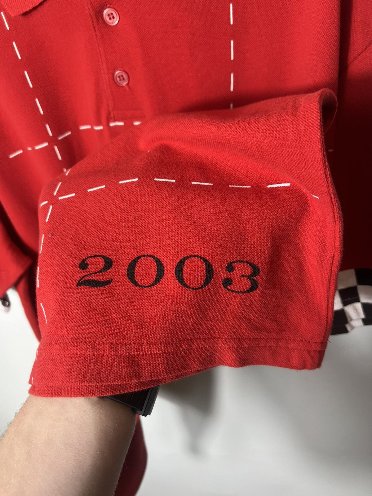 Ferrari Vintage Michael Schumacher 2003 Racing F1 World Champion tee Size US XL / EU 56 / 4 - 10 Thumbnail
