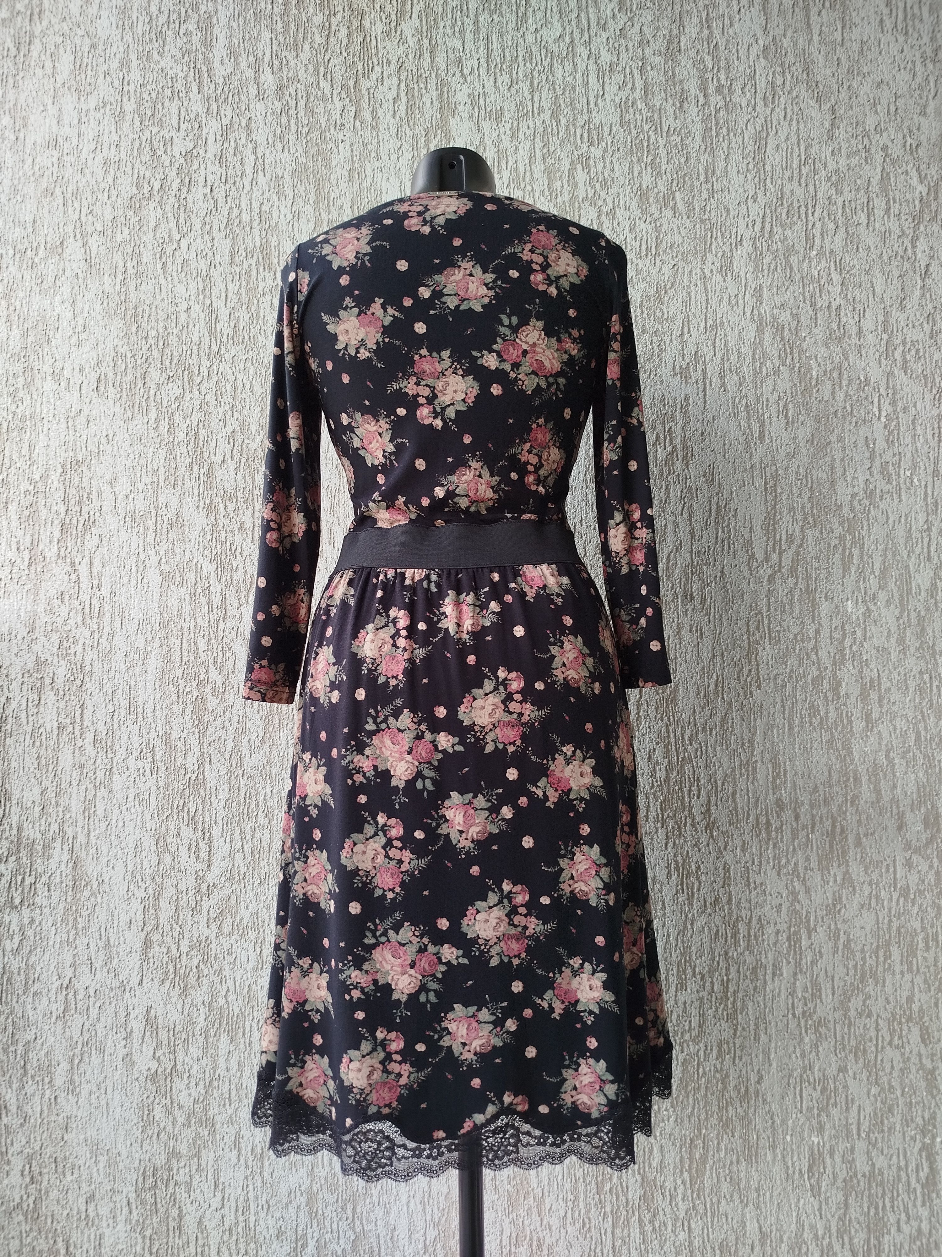 Hysteric Glamour VIVE MARIA Dress Midi Floral Coquette Lace Viscose Size M Size M / US 6-8 / IT 42-44 - 8 Thumbnail