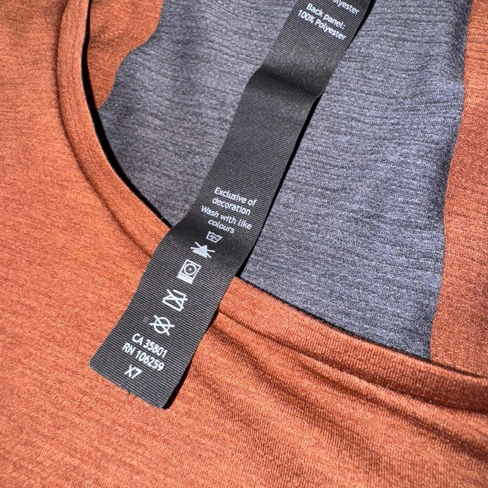 Lululemon Lululemon Shirt Mens Large Lightweight Athletic Gym Copper Gray Crew Neck Short Sleeve Pullover Breathable Moisture Wicking Size US L / EU 52-54 / 3 - 3 Thumbnail