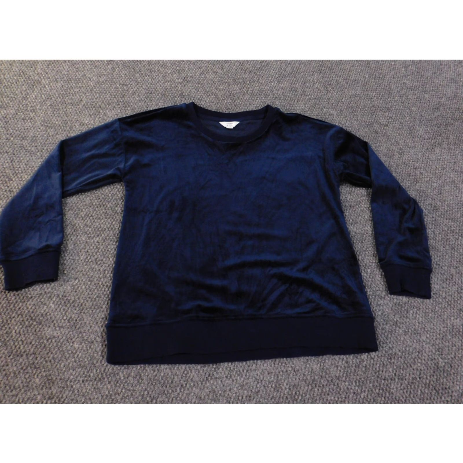 Vintage Crown & Ivy Sweater Pullover Crew Neck Womens S Blue Knit Size S / US 4 / IT 40 - 2 Thumbnail