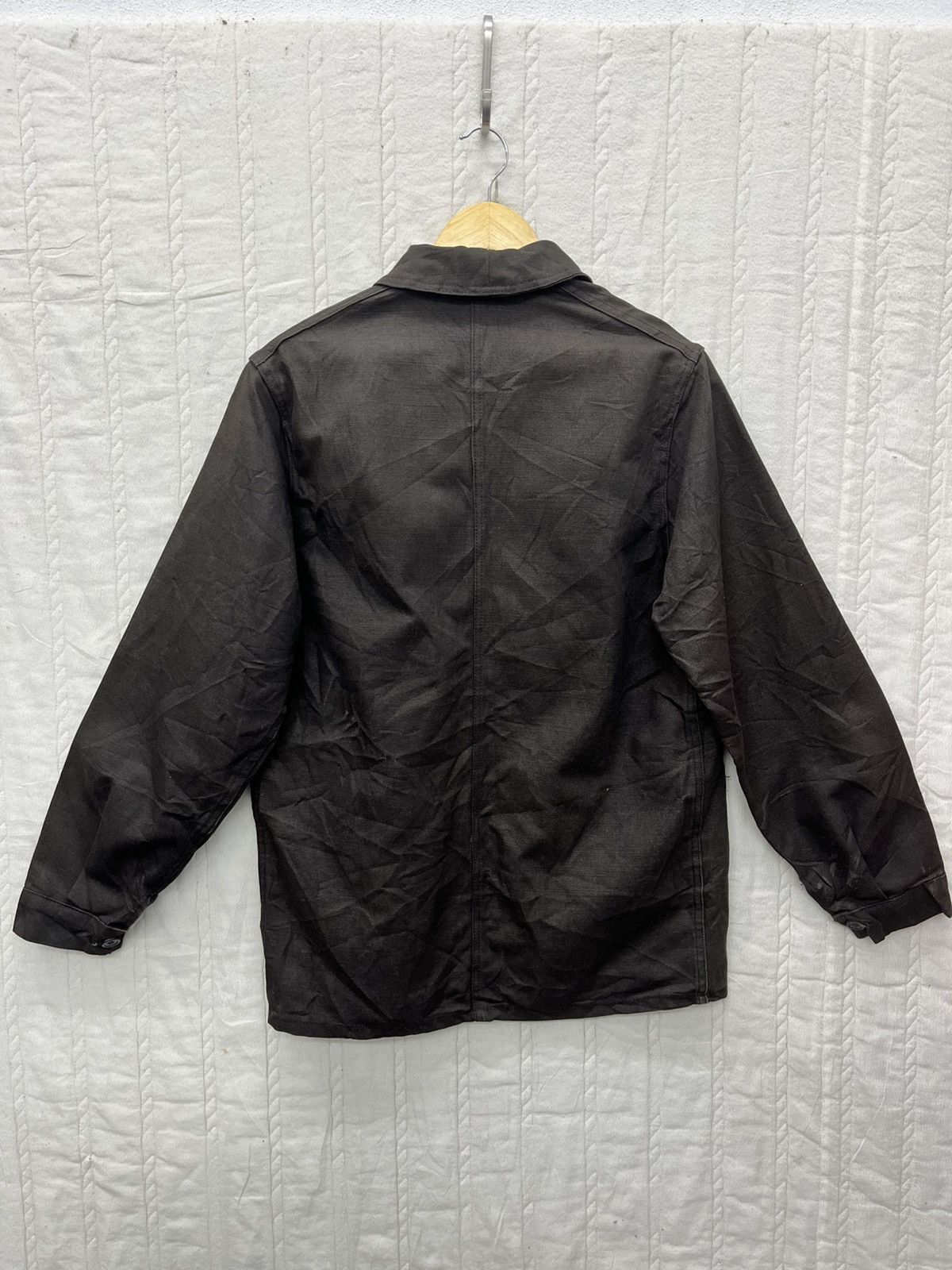 Le Laboureur × Vetra RARE 🔥70s CHORE FRENCH WORKER SANFOREZED MOLESKIN JACKET Size US XS / EU 42 / 0 - 4 Thumbnail