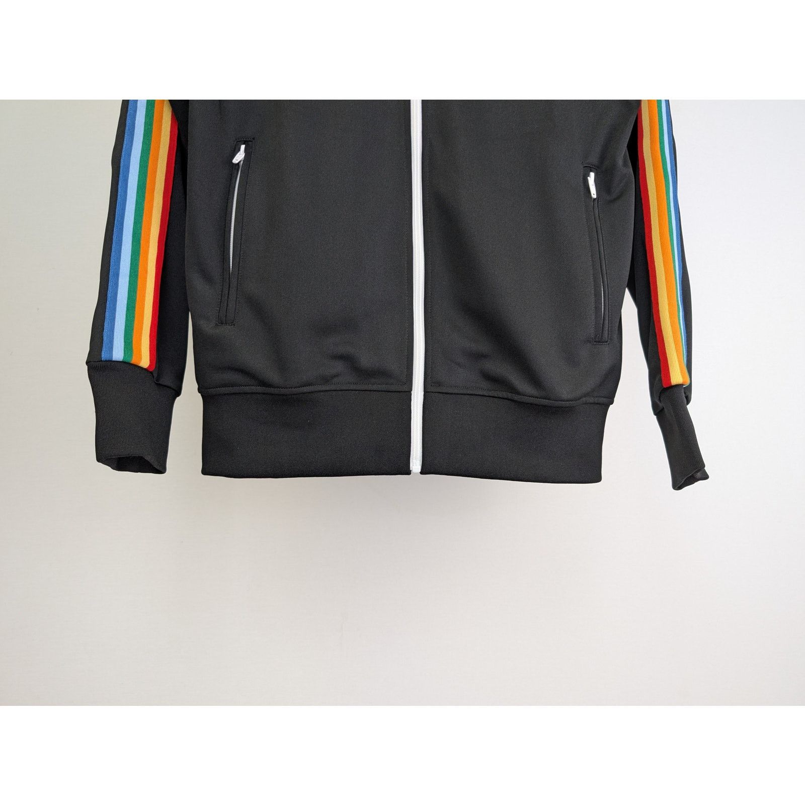 Palm Angels o1rshd1 Rain Bow Track Jacket in Black/Multicolor Size US M / EU 48-50 / 2 - 4 Thumbnail