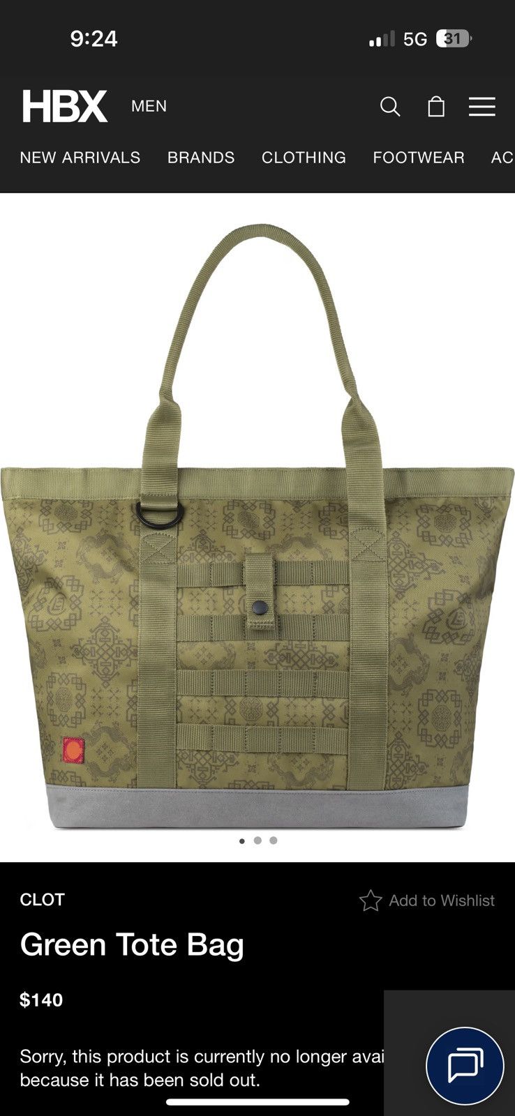 CLOT Clot Chinese New Year Tote Bag Size ONE SIZE - 13 Thumbnail