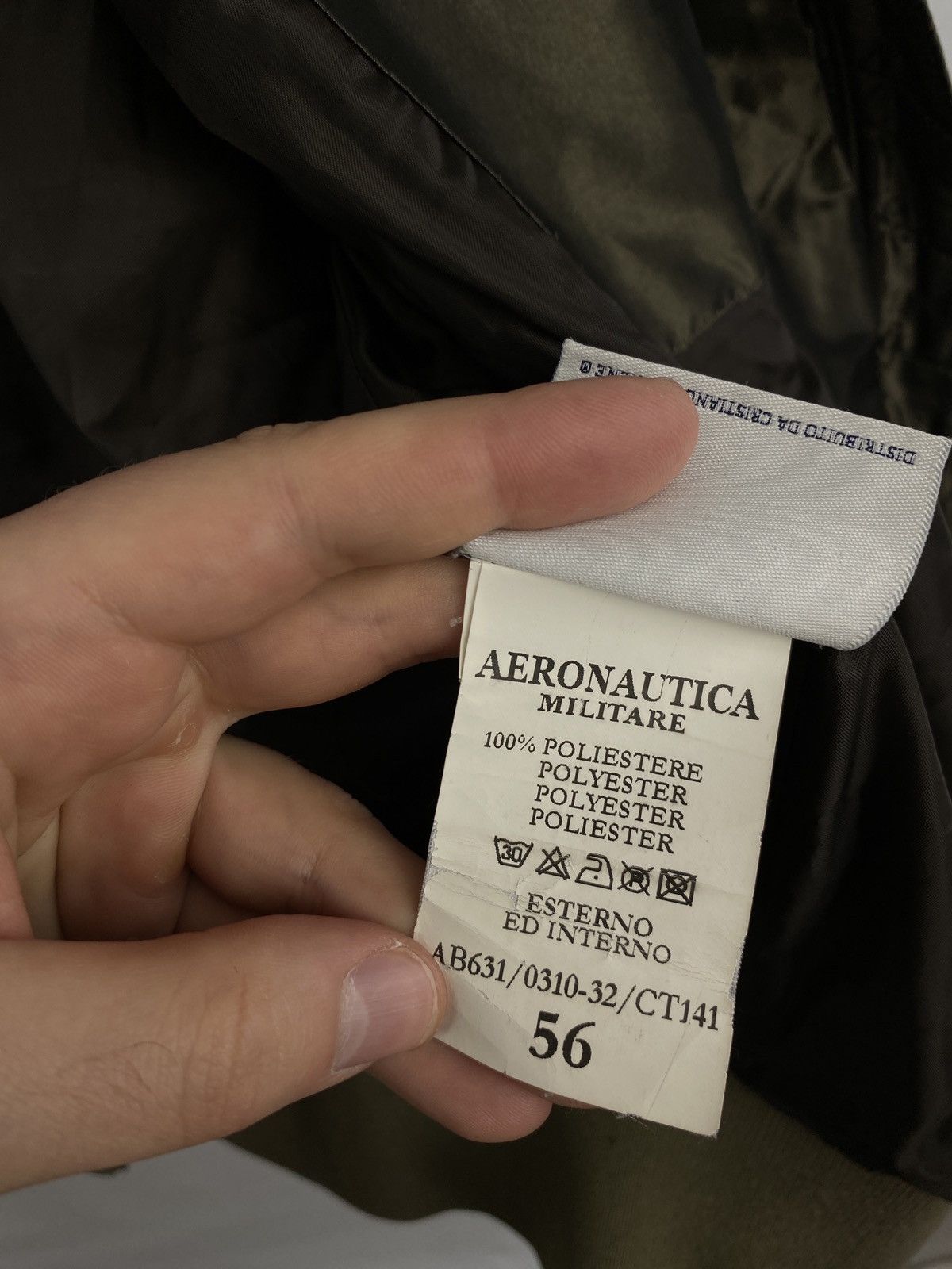 Aeronautica Militare 🇺🇸 Vintage Aeronautica Militare Aviation Bomber Patchwork Y2K Size US XL / EU 56 / 4 - 12 Thumbnail