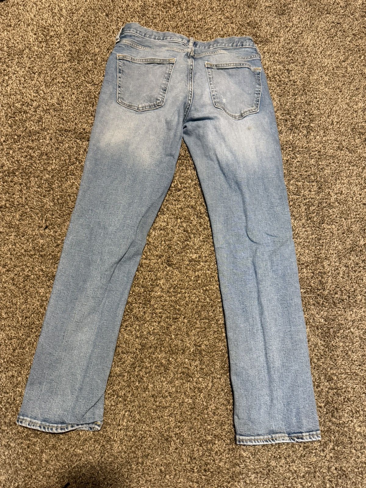 Old Navy Old Navy Slim Fit Distressed Jeans Size US 32 / EU 48 - 3 Thumbnail