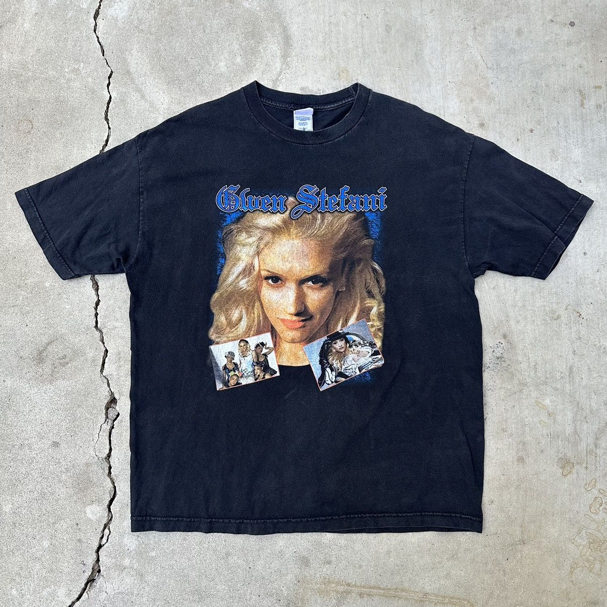 image of Vintage Gwen Stefani T Shirt in Black, Men's (Size XL)