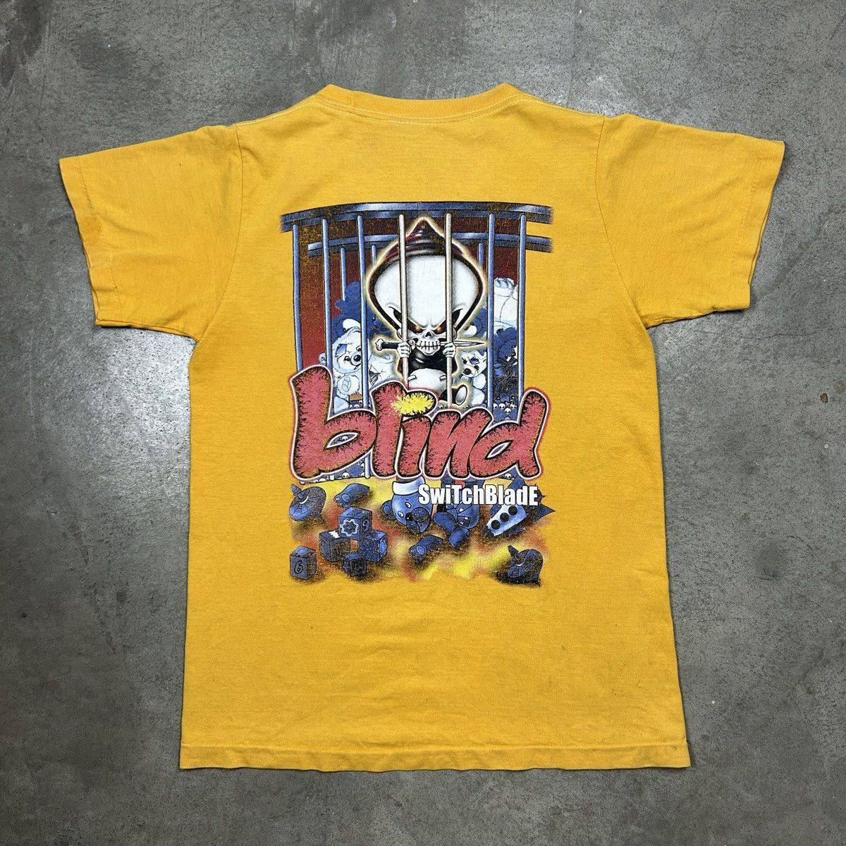 Blind Skateboards × Vintage 1990s Blind Skateboarding - Reaper Size US S / EU 44-46 / 1 - 12 Thumbnail