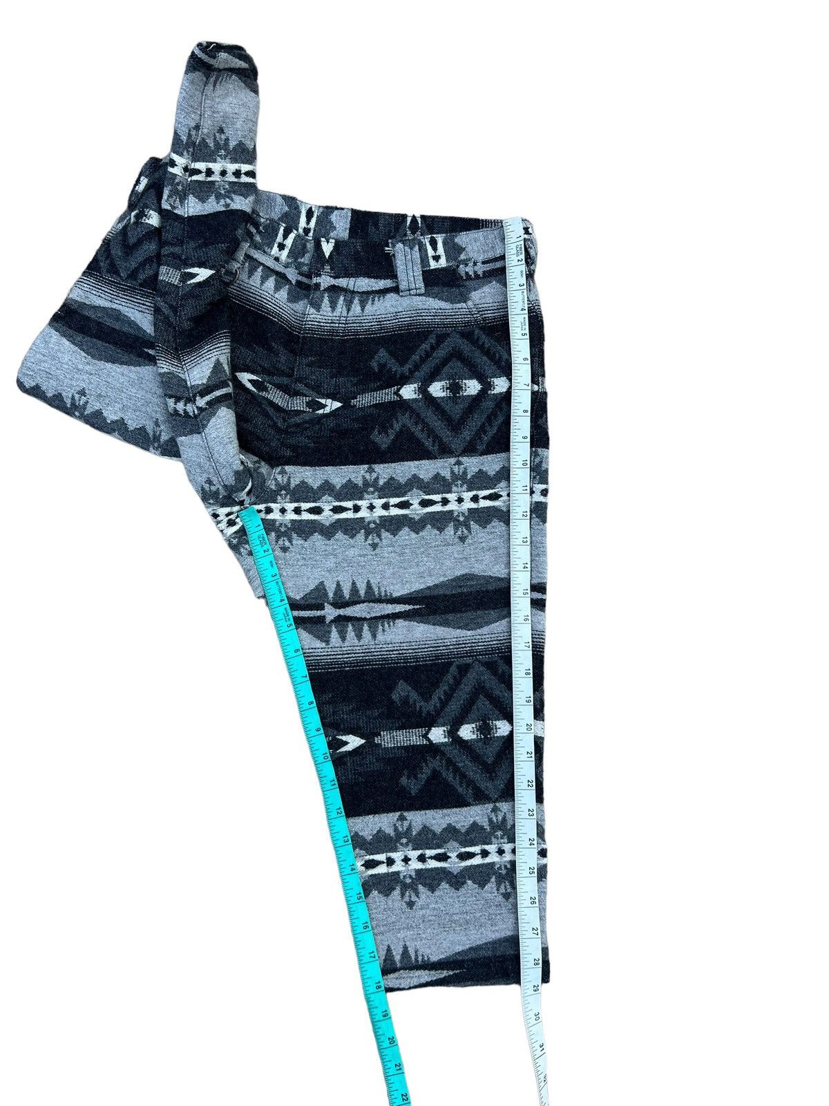 Japanese Brand Rehacer Japan Native Navajo Wool Cropped Pant Size US 30 / EU 46 - 5 Thumbnail