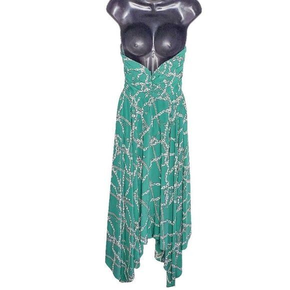 Zadig & Voltaire Zadig & Voltaire Raphia Emerald Green Skull Chaine Logo Dres Size M / US 6-8 / IT 42-44 - 7 Thumbnail