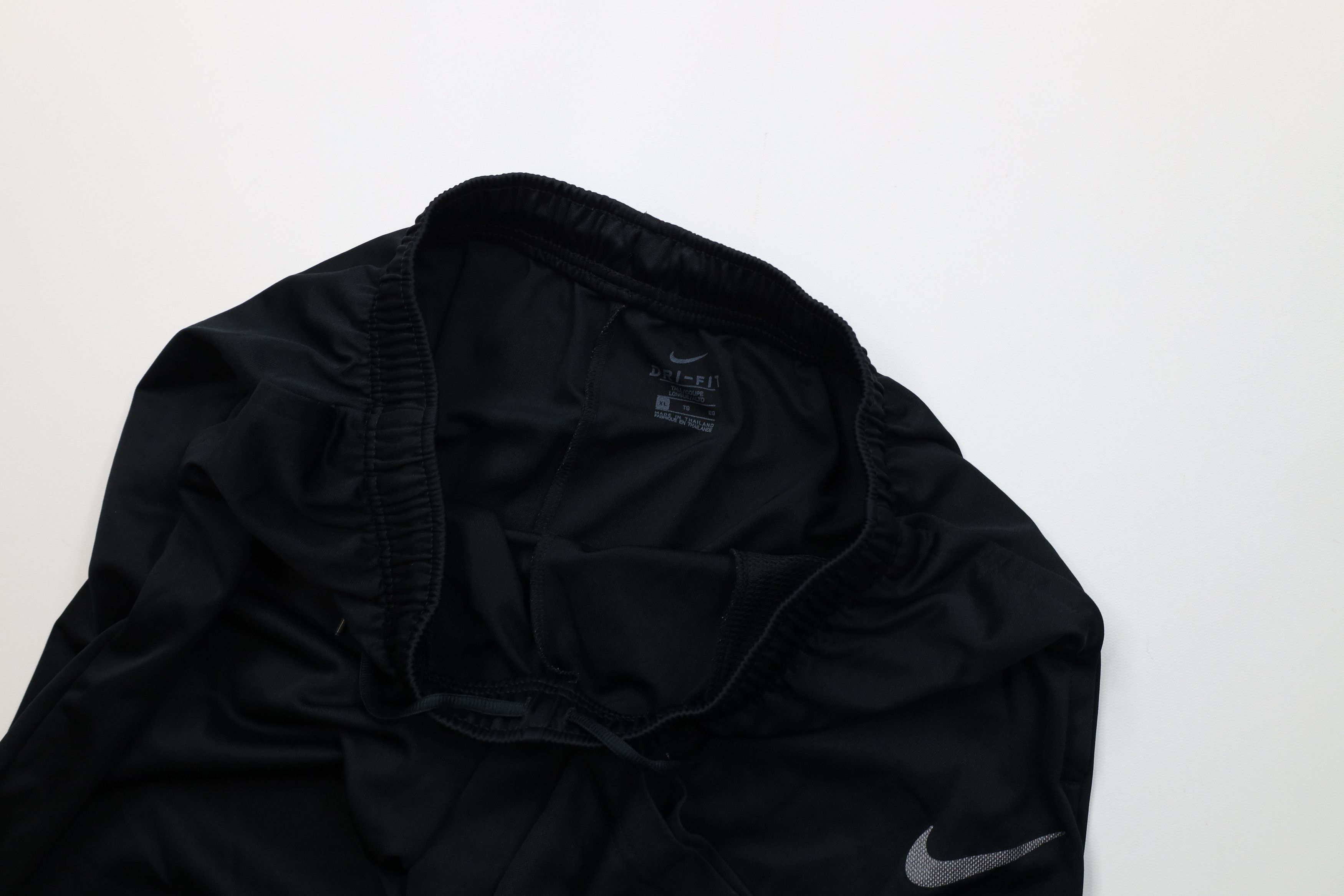 Nike Vintage Y2K Nike Mini Swoosh Wide Leg Pants Black Polyester Size US 38 / EU 54 - 10 Thumbnail