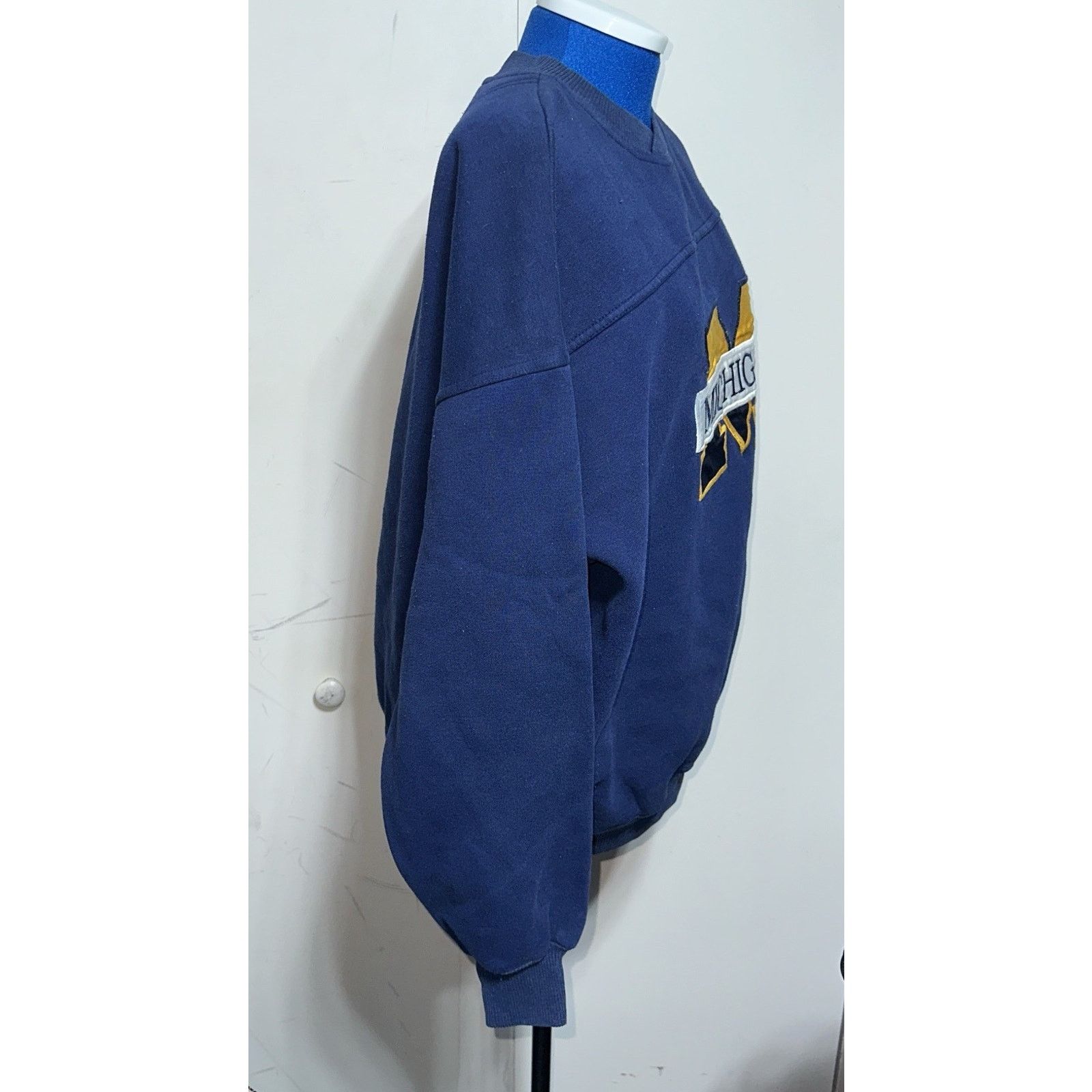 NCAA 90s University of Michigan Wolverines Crewneck Sweatshirt XL Size US XL / EU 56 / 4 - 3 Thumbnail
